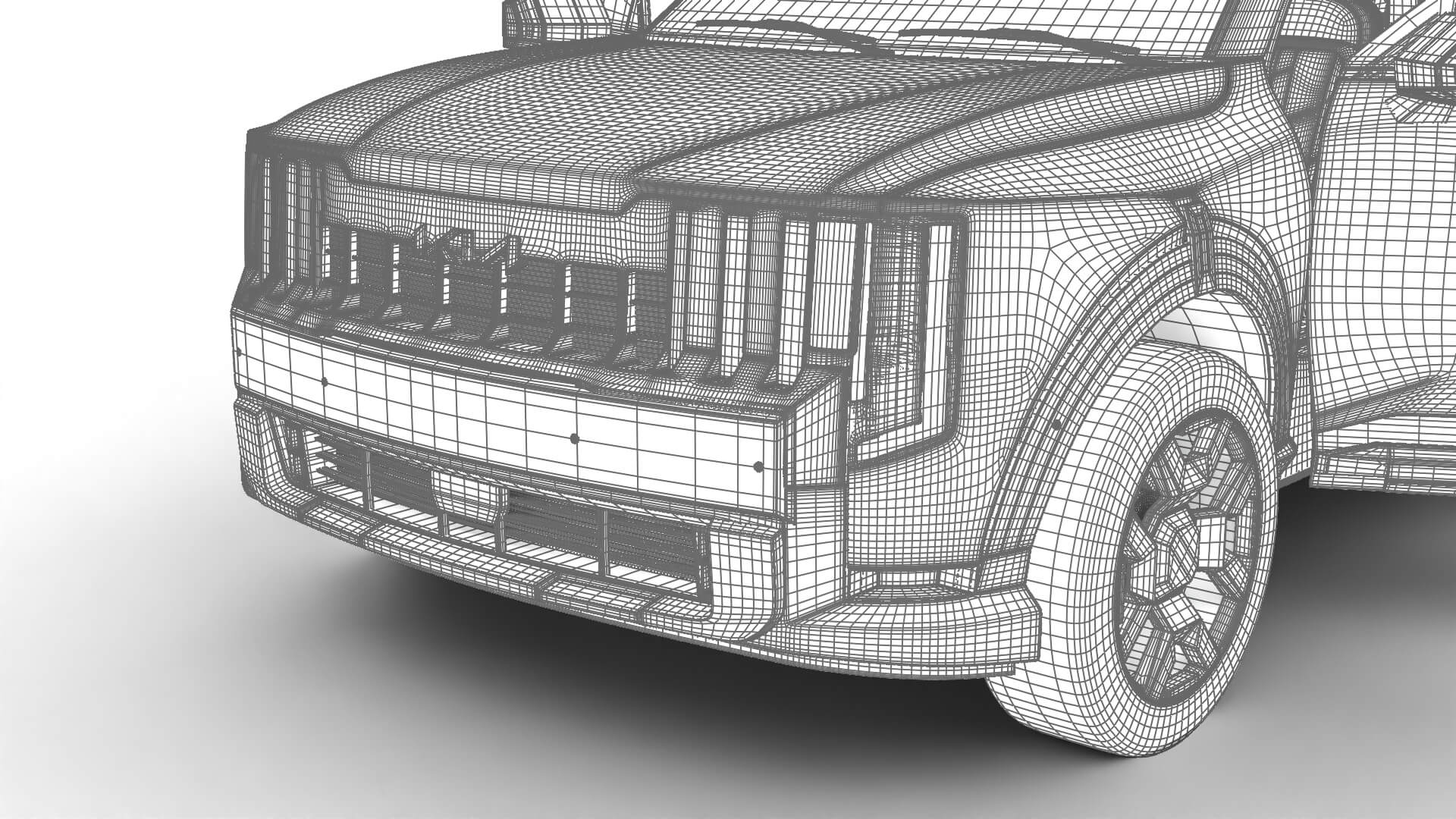Kia Telluride SX 2027 HQ 3D Model