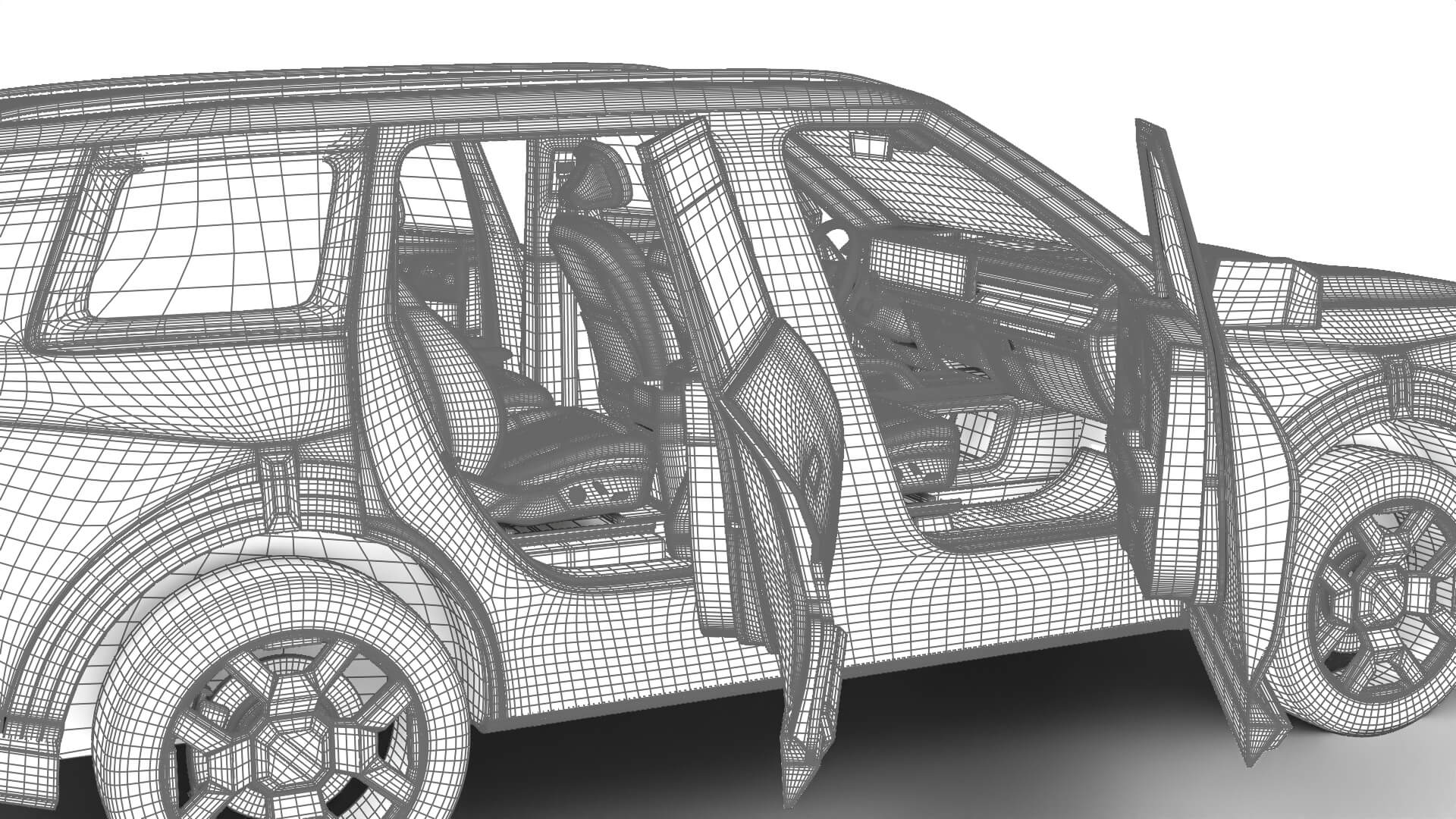 Kia Telluride SX 2027 HQ 3D Model