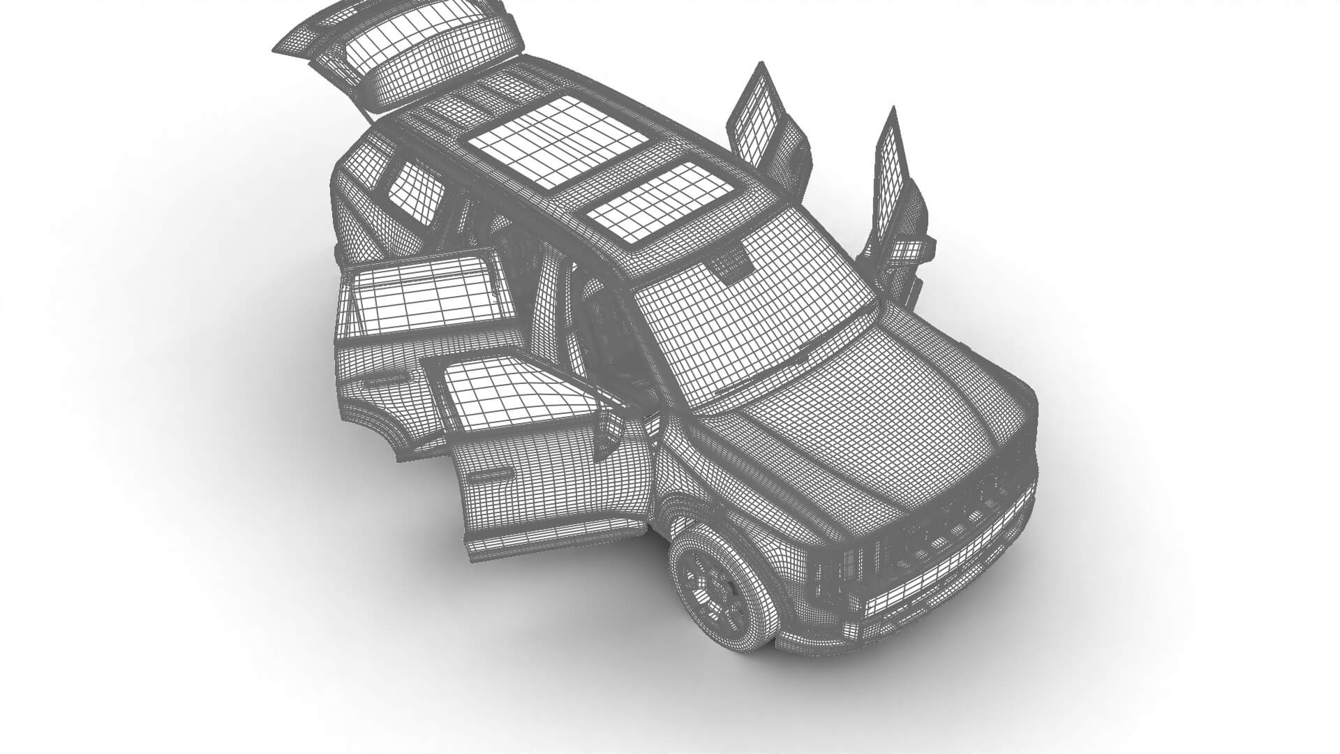 Kia Telluride SX 2027 HQ 3D Model