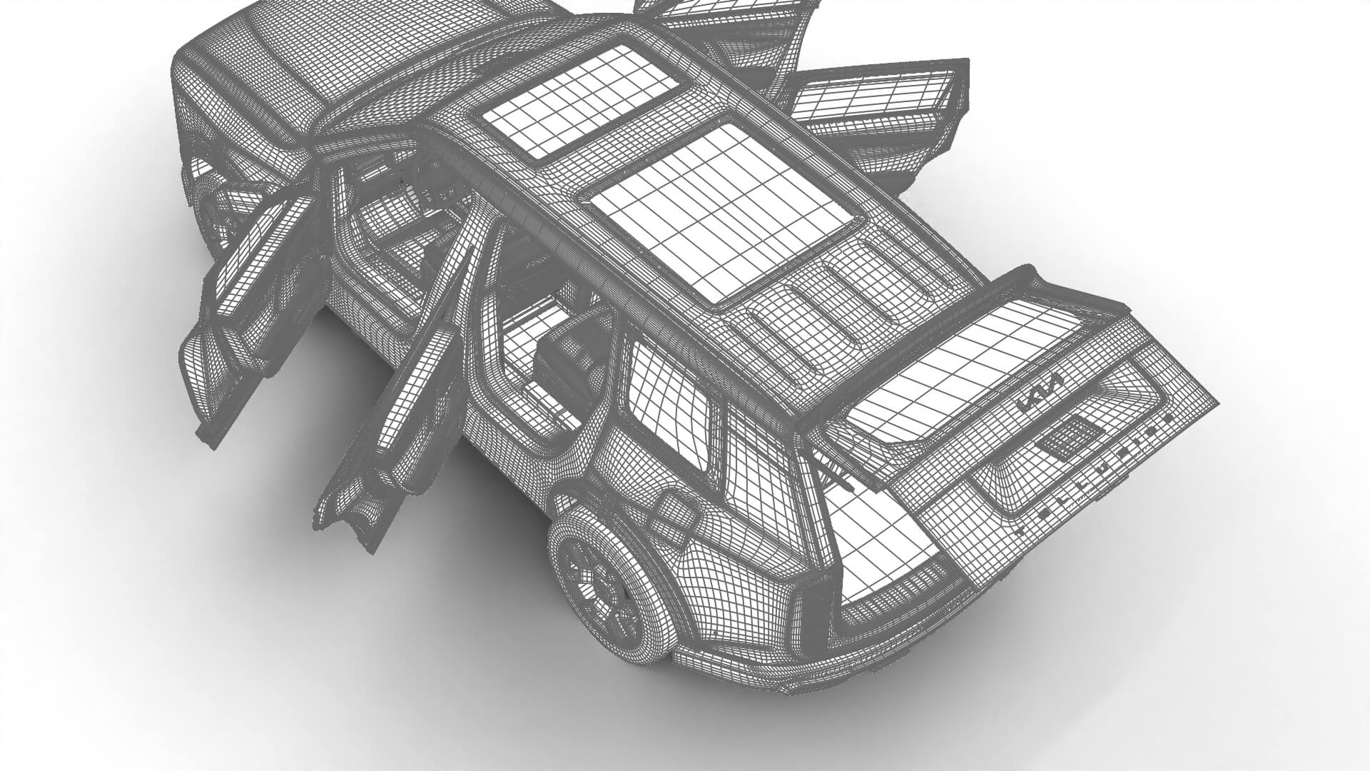 Kia Telluride SX 2027 HQ 3D Model