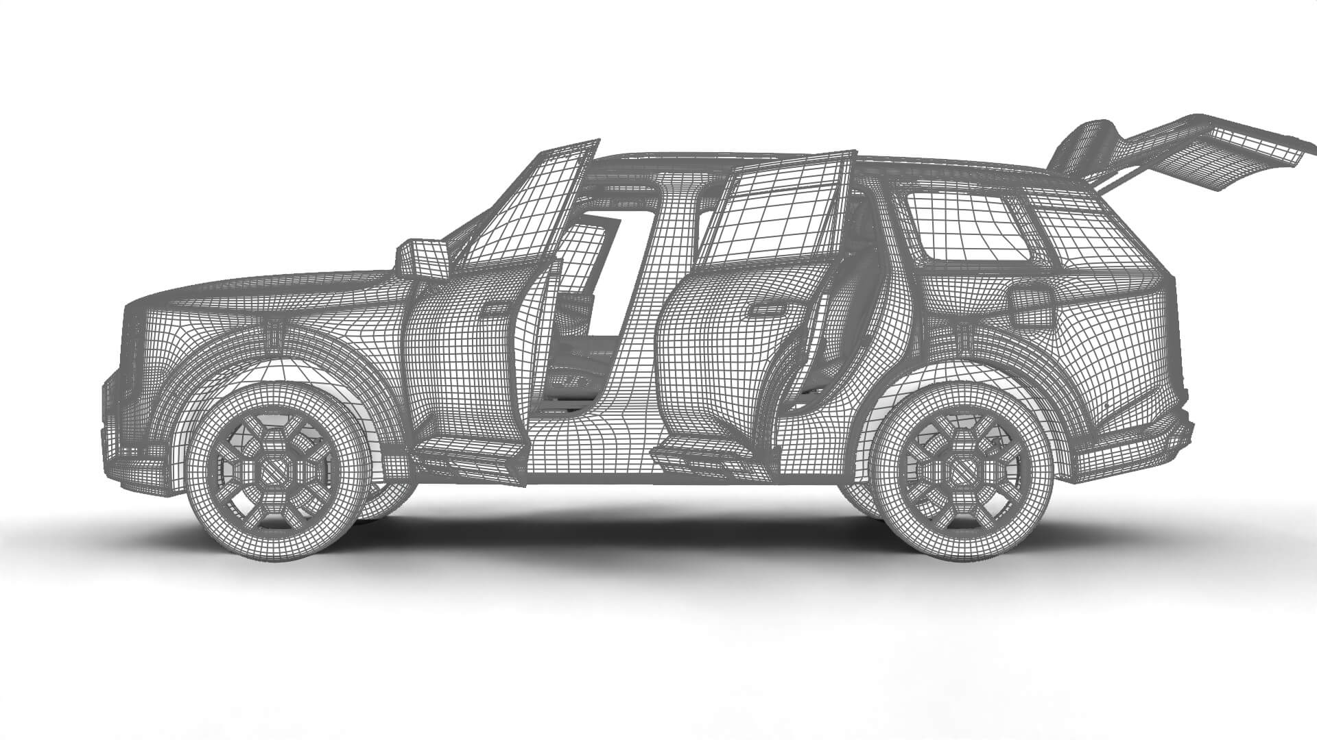 Kia Telluride SX 2027 HQ 3D Model