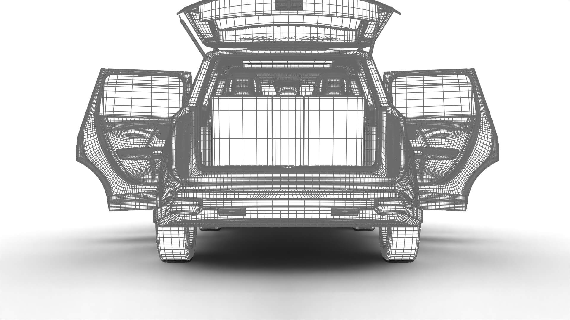 Kia Telluride SX 2027 HQ 3D Model