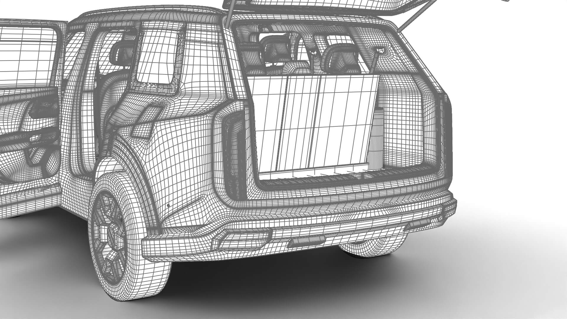 Kia Telluride SX 2027 HQ 3D Model