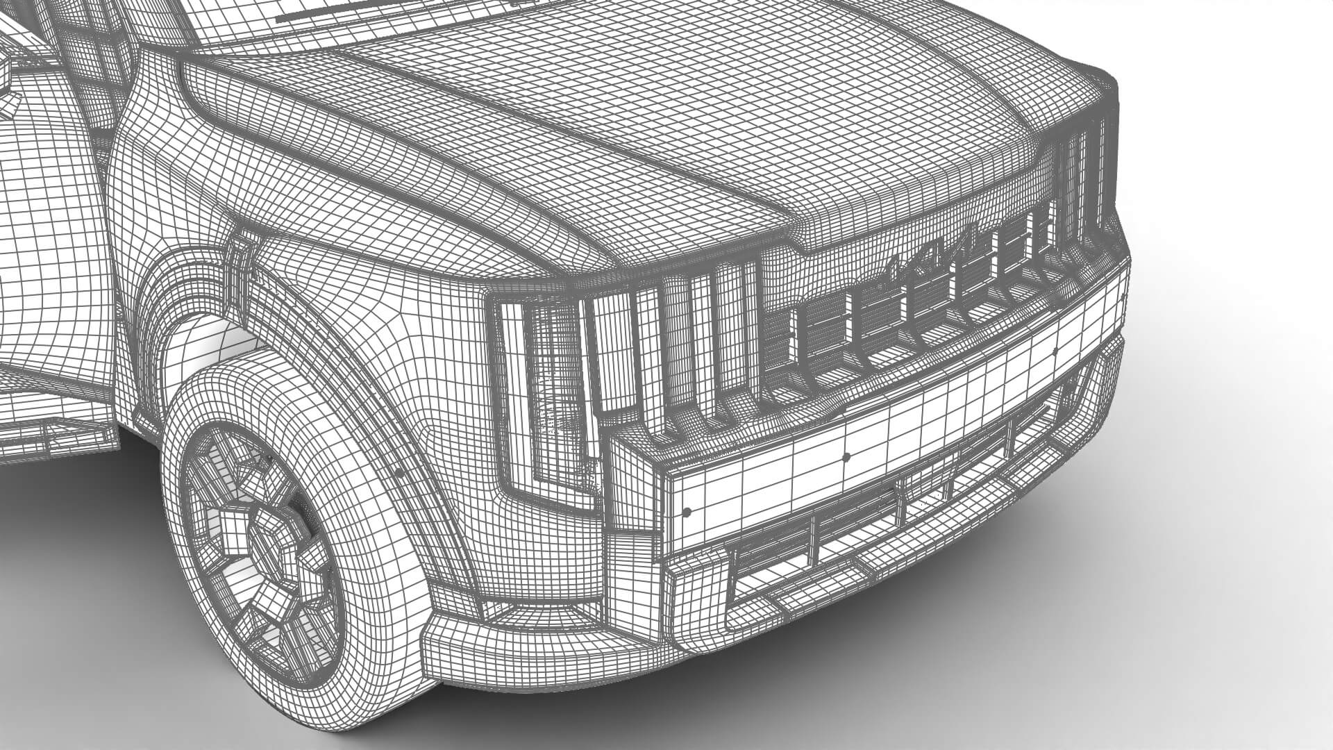 Kia Telluride SX 2027 HQ 3D Model