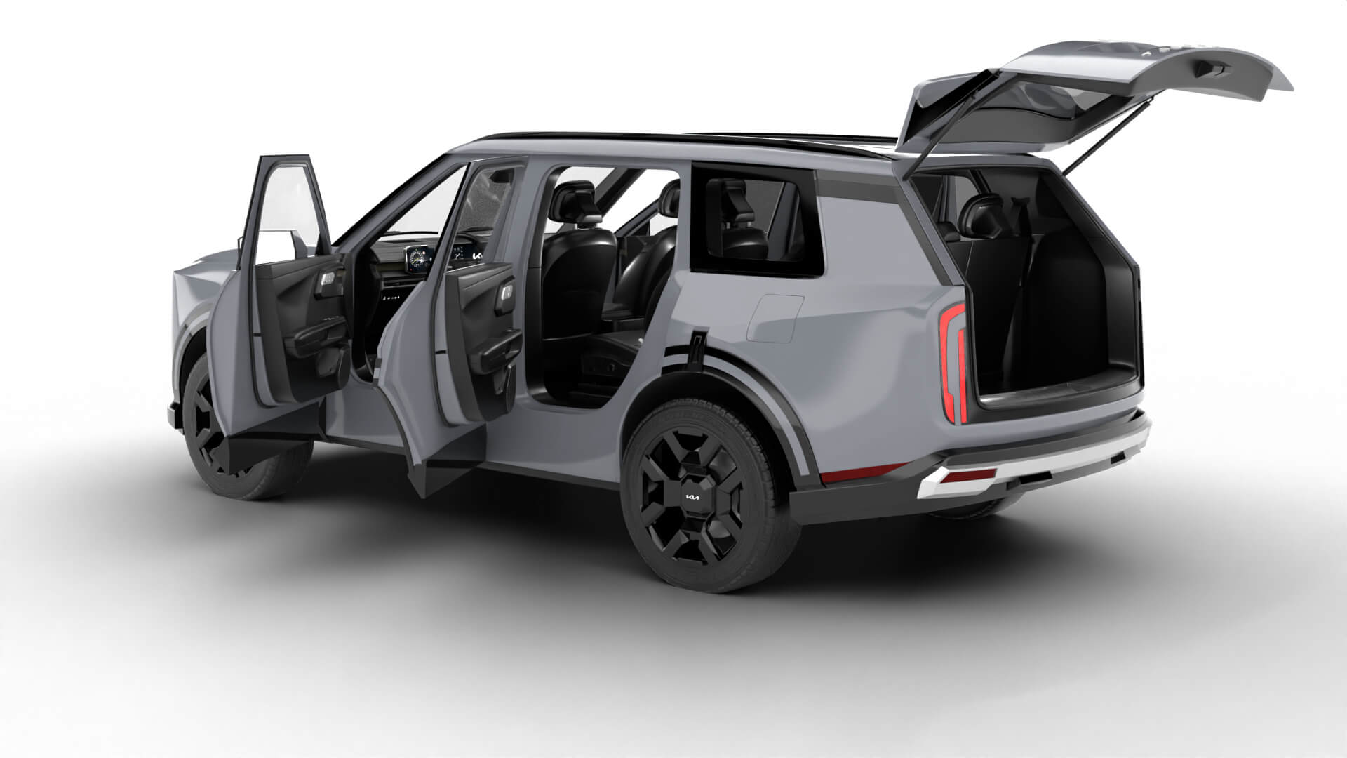 Kia Telluride SX-Prestige 2027 HQ 3D Model
