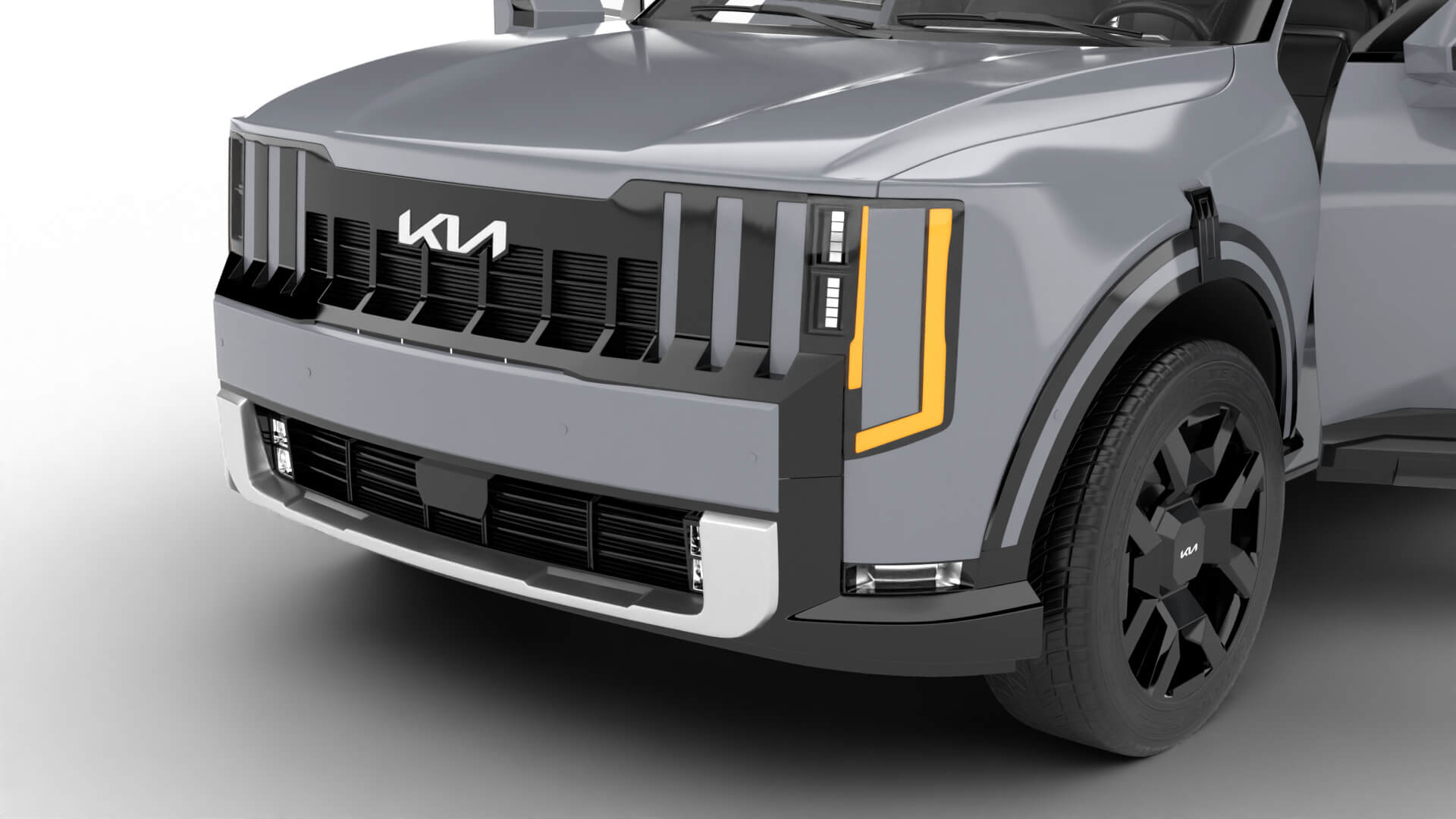 Kia Telluride SX-Prestige 2027 HQ 3D Model