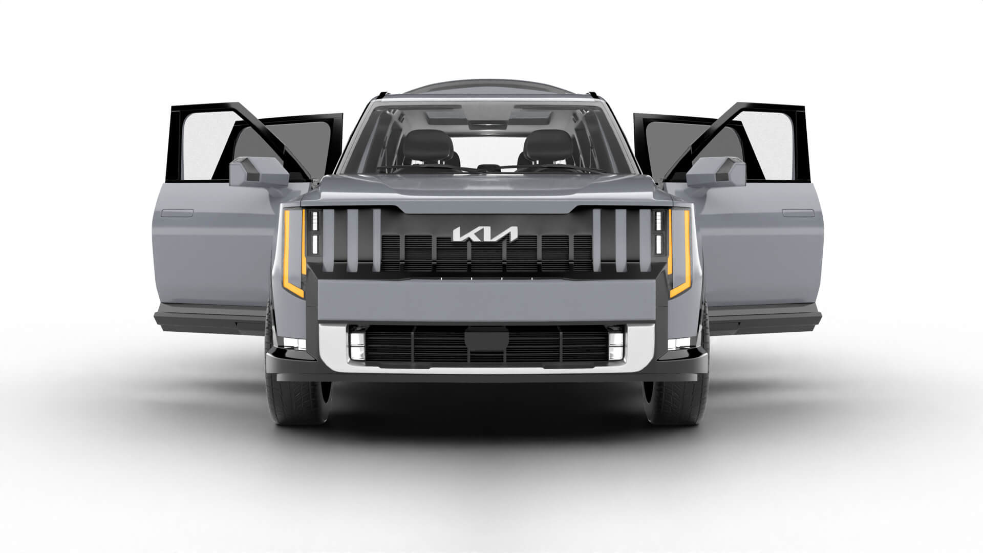 Kia Telluride SX-Prestige 2027 HQ 3D Model