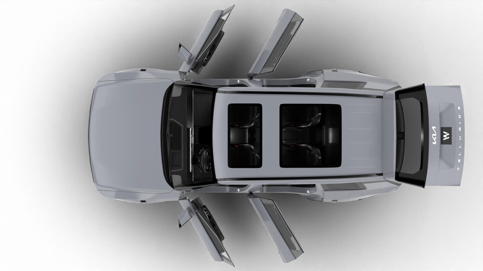 Kia Telluride SX-Prestige 2027 HQ 3D Model