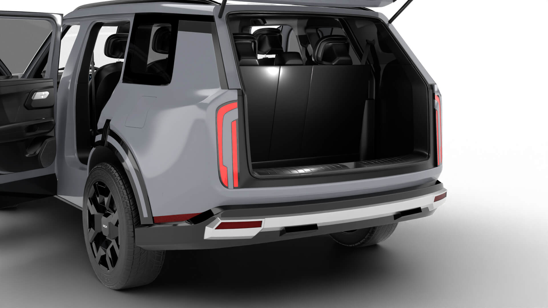 Kia Telluride SX-Prestige 2027 HQ 3D Model