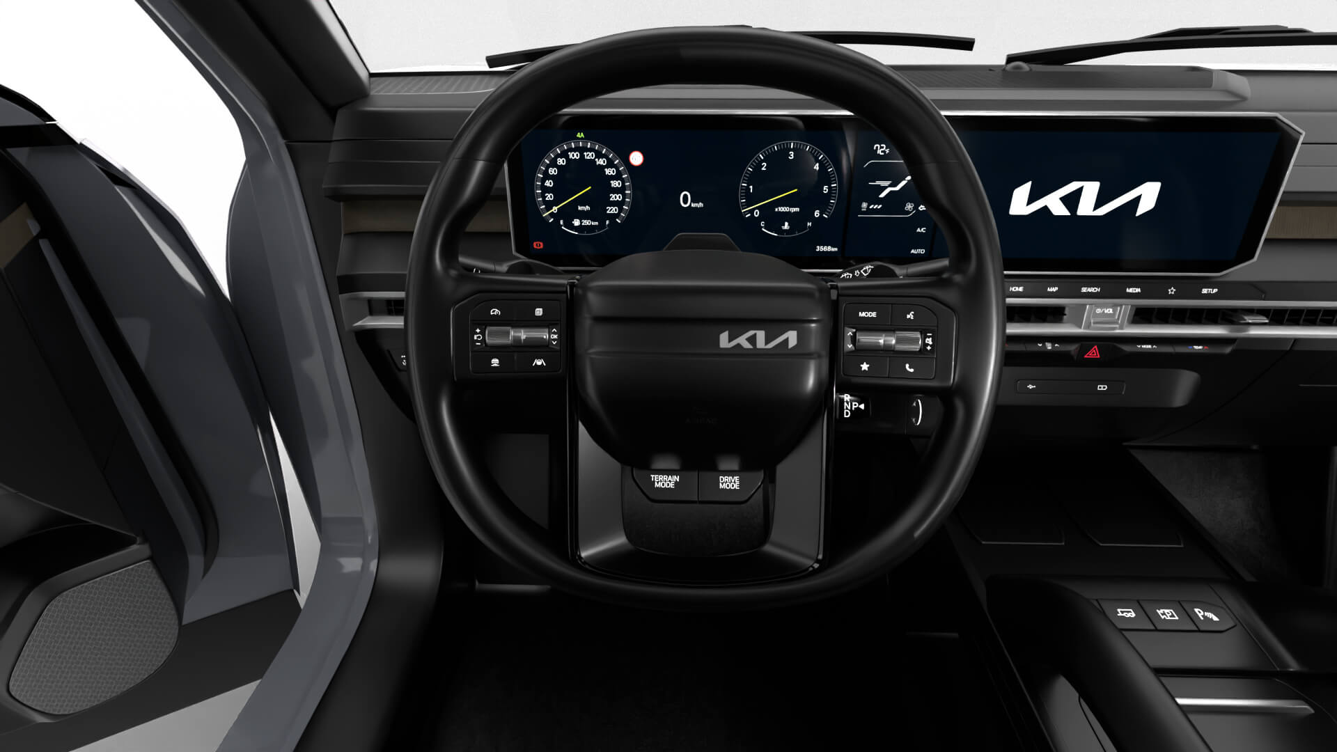 Kia Telluride SX-Prestige 2027 HQ 3D Model