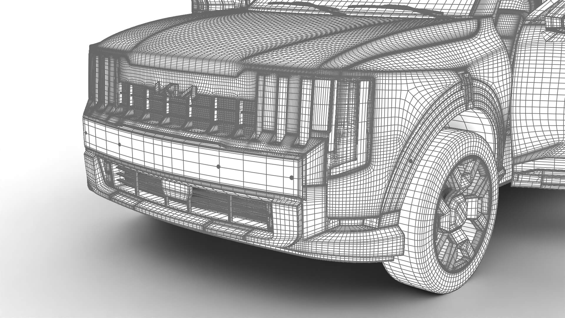 Kia Telluride SX-Prestige 2027 HQ 3D Model