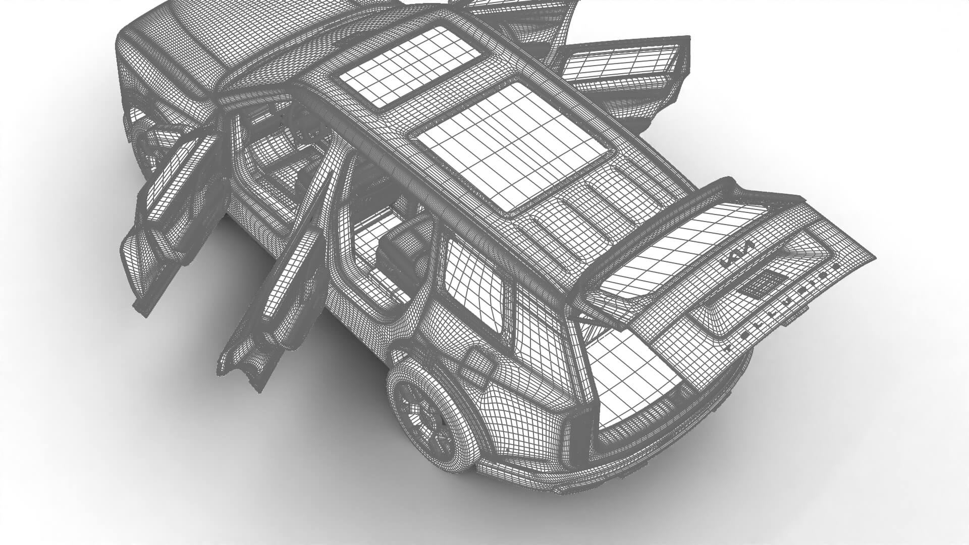 Kia Telluride SX-Prestige 2027 HQ 3D Model