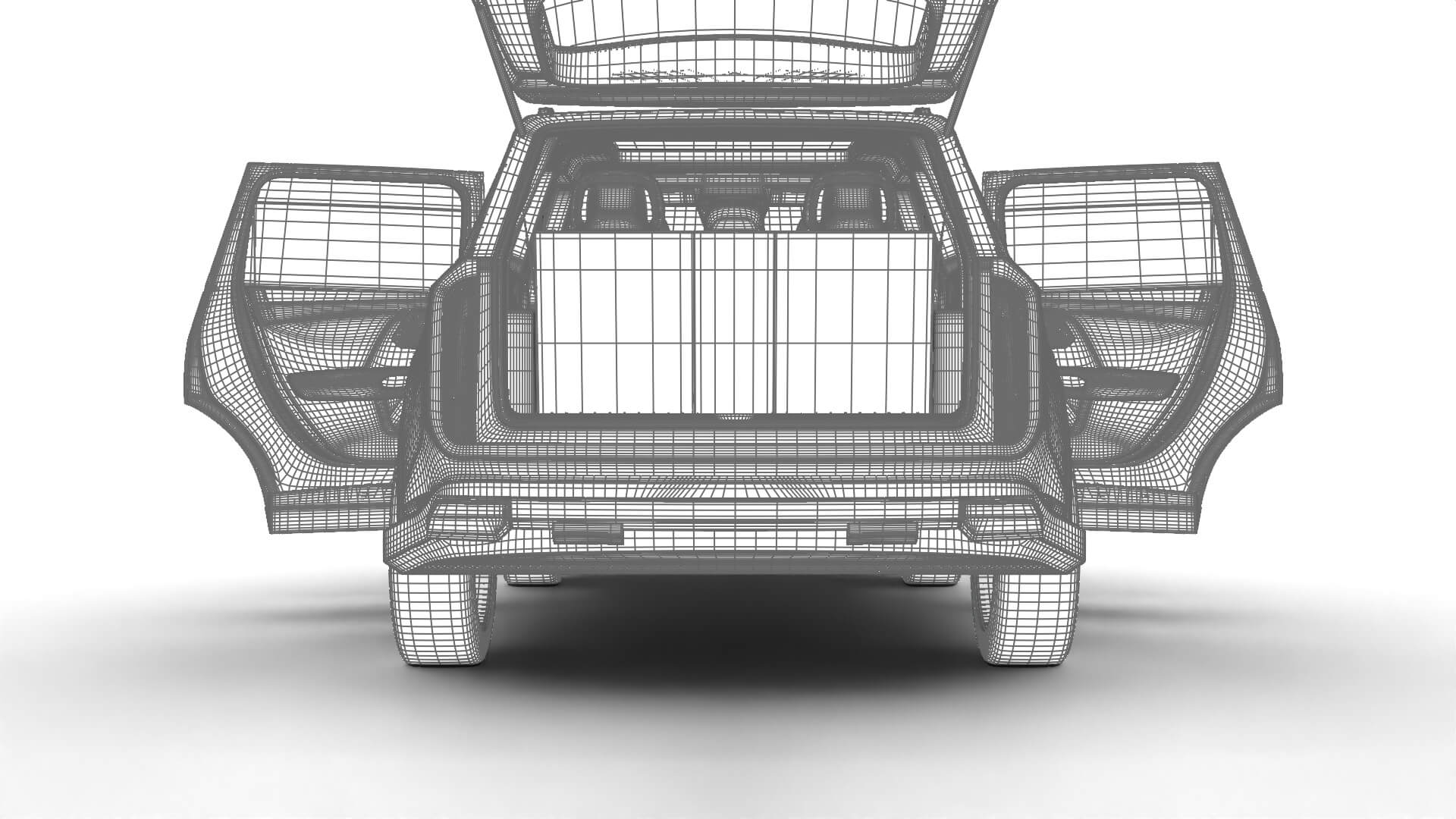 Kia Telluride SX-Prestige 2027 HQ 3D Model