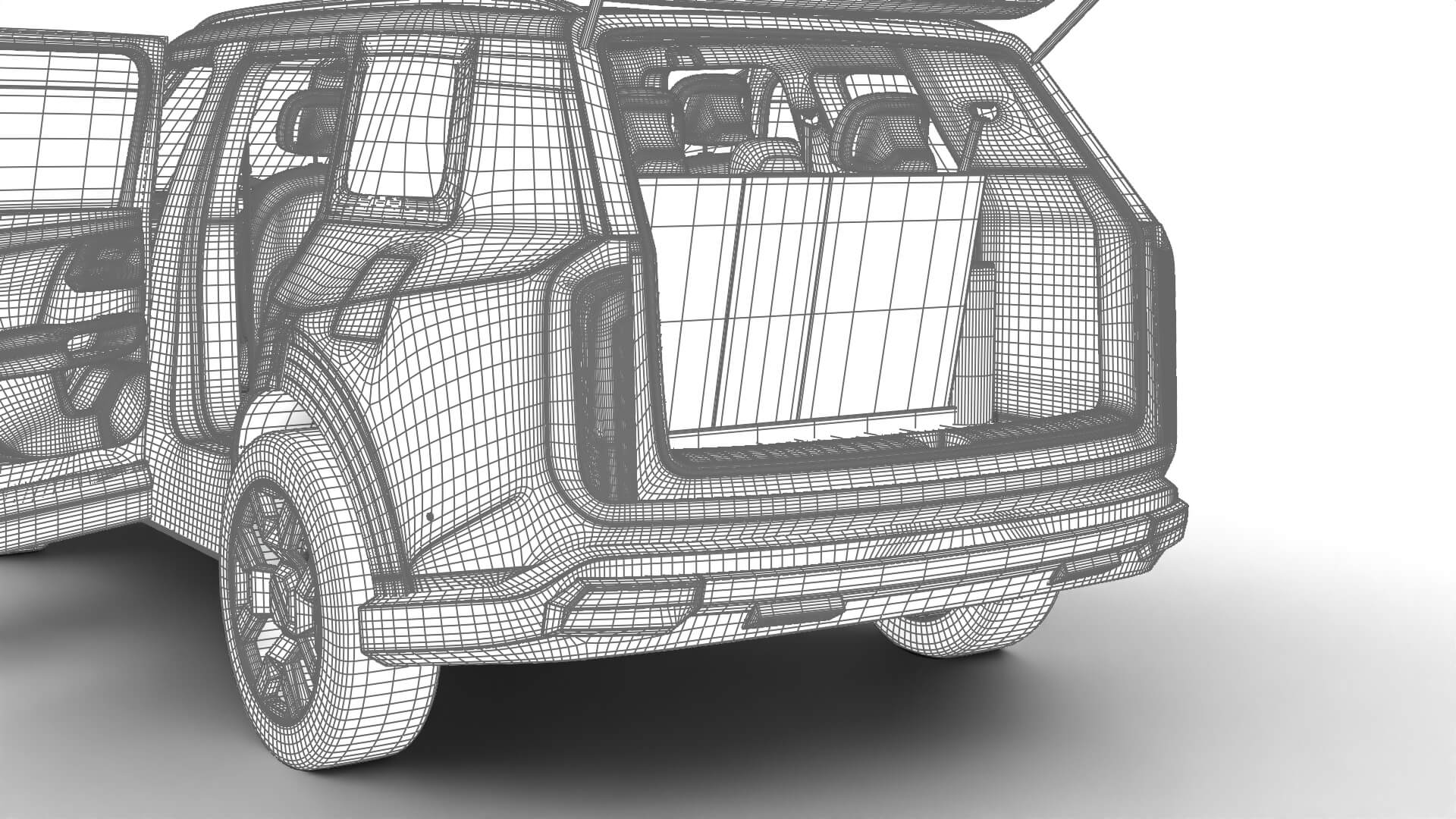 Kia Telluride SX-Prestige 2027 HQ 3D Model