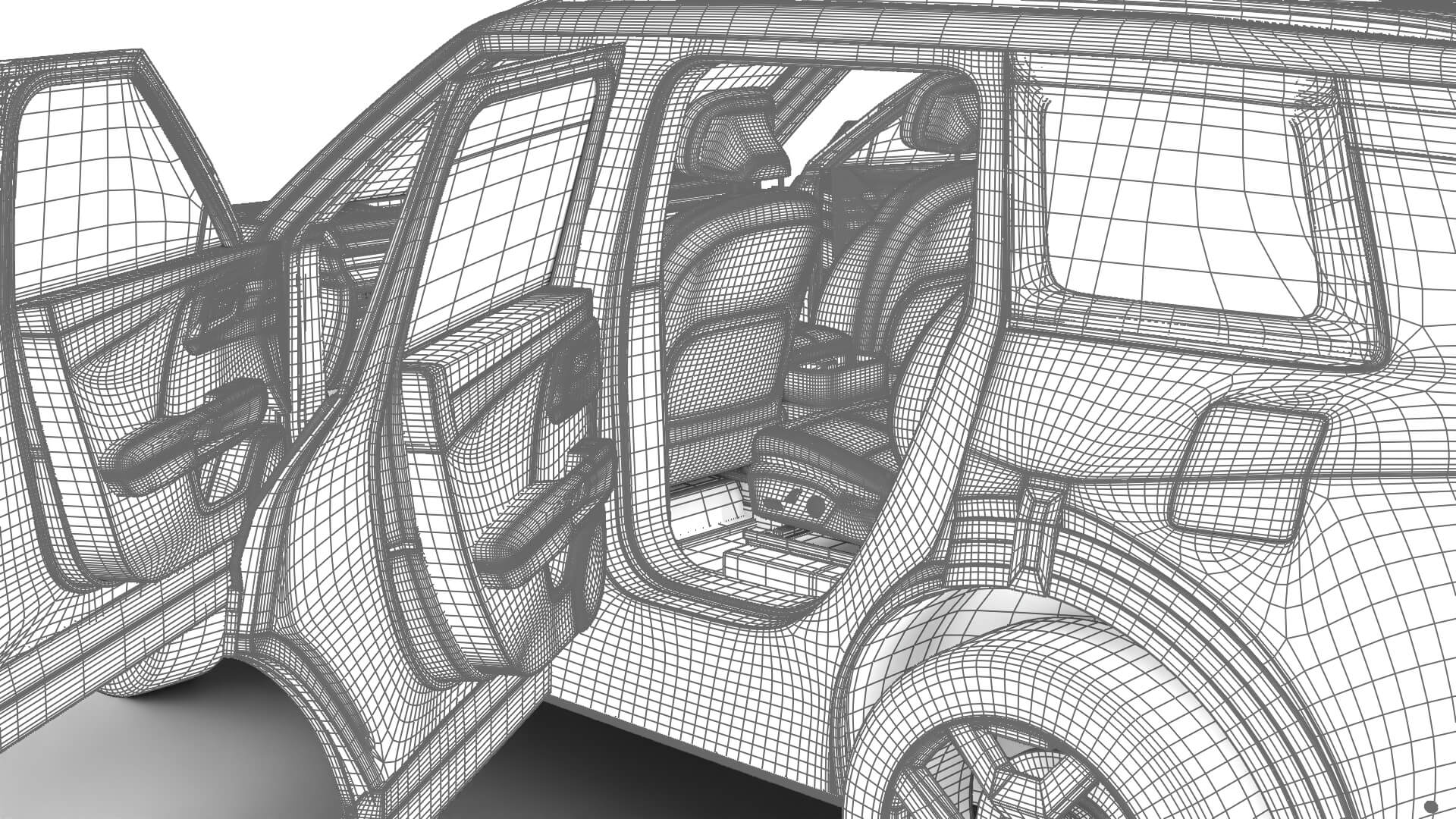 Kia Telluride SX-Prestige 2027 HQ 3D Model