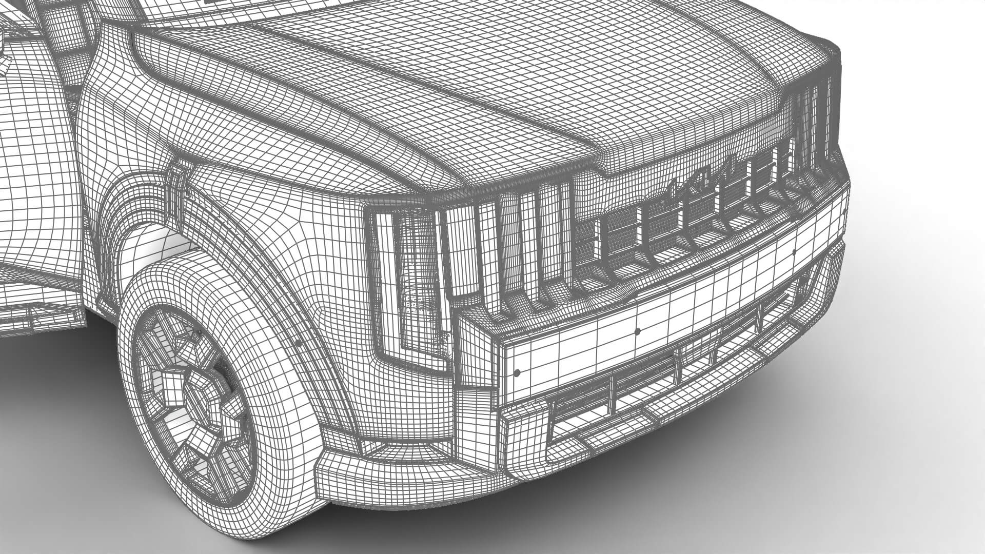 Kia Telluride SX-Prestige 2027 HQ 3D Model