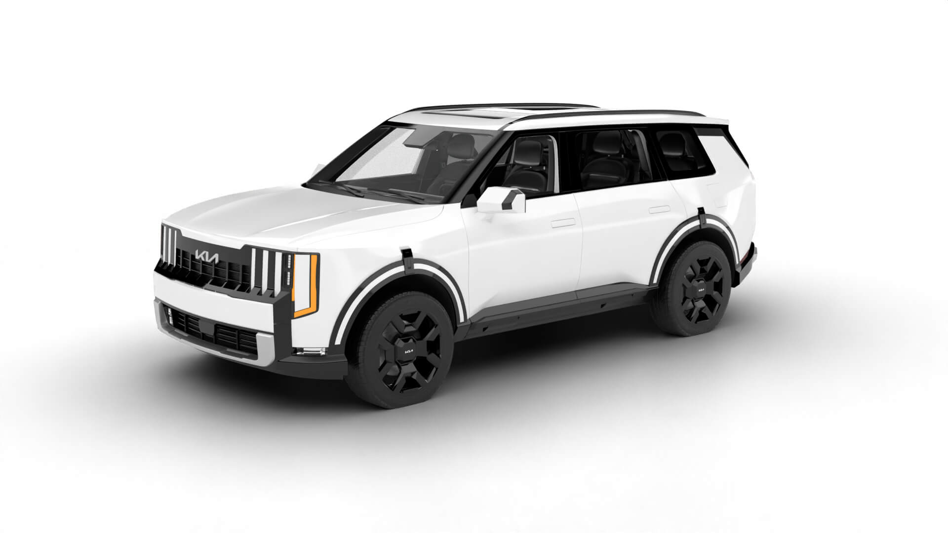 Kia Telluride SX-Prestige 2027 3D Model