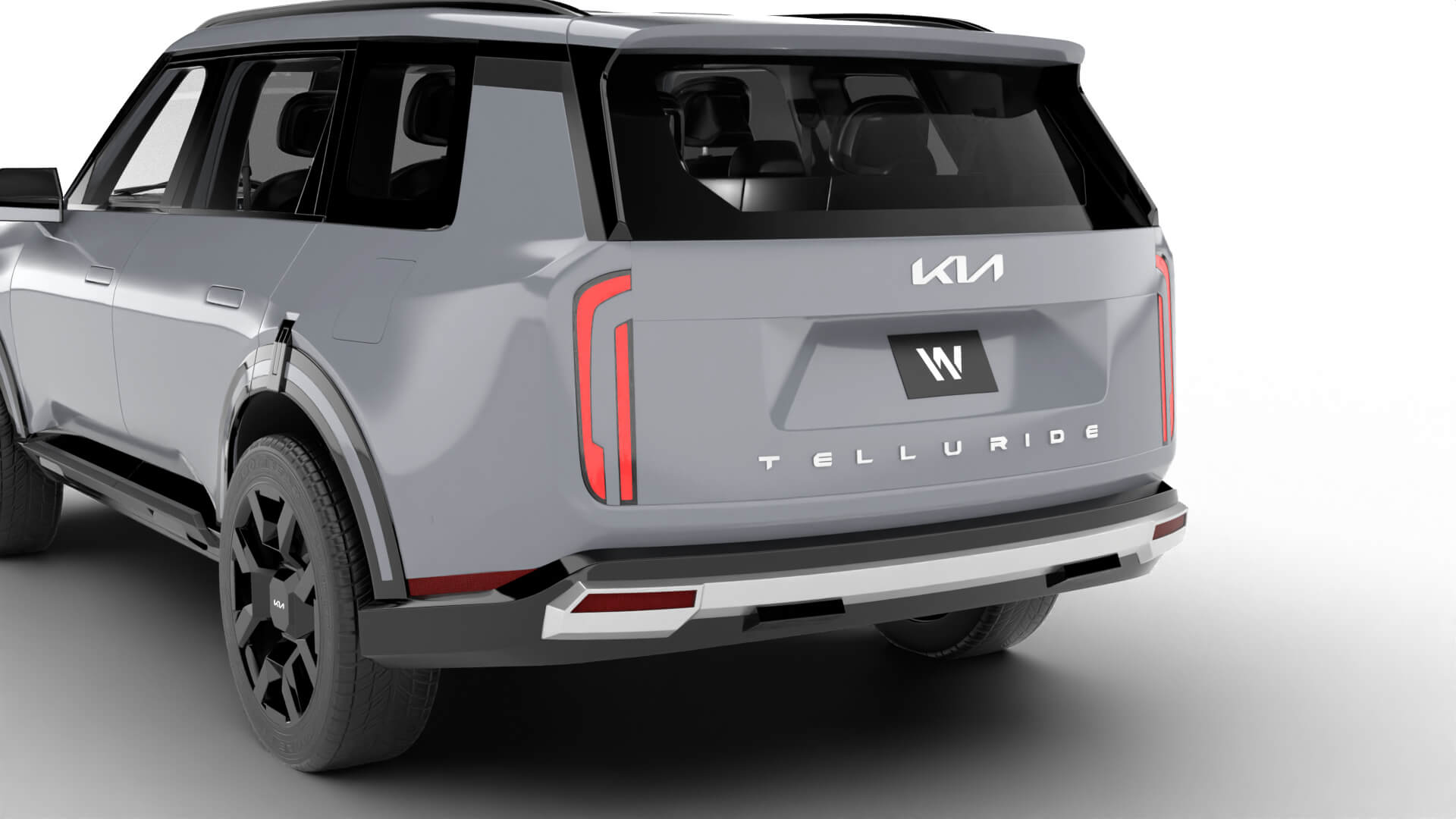Kia Telluride SX-Prestige 2027 3D Model