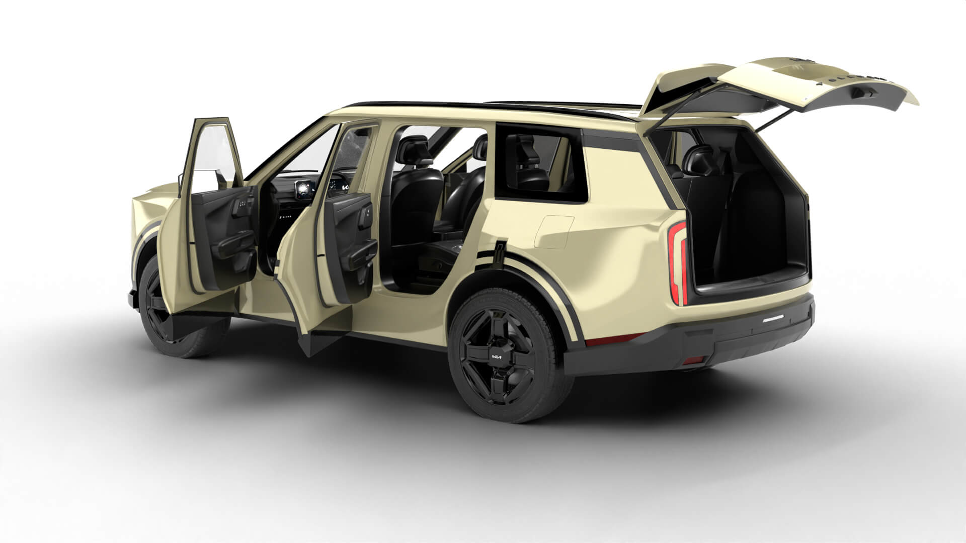 Kia Telluride X-Line SX 2027 HQ 3D Model