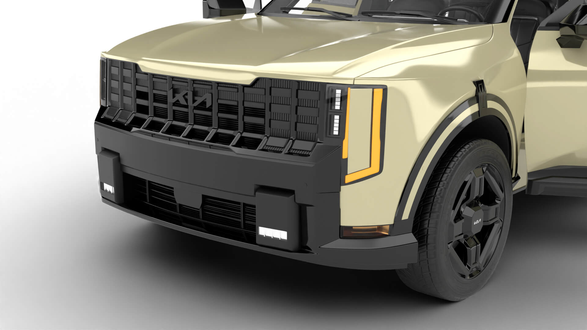 Kia Telluride X-Line SX 2027 HQ 3D Model