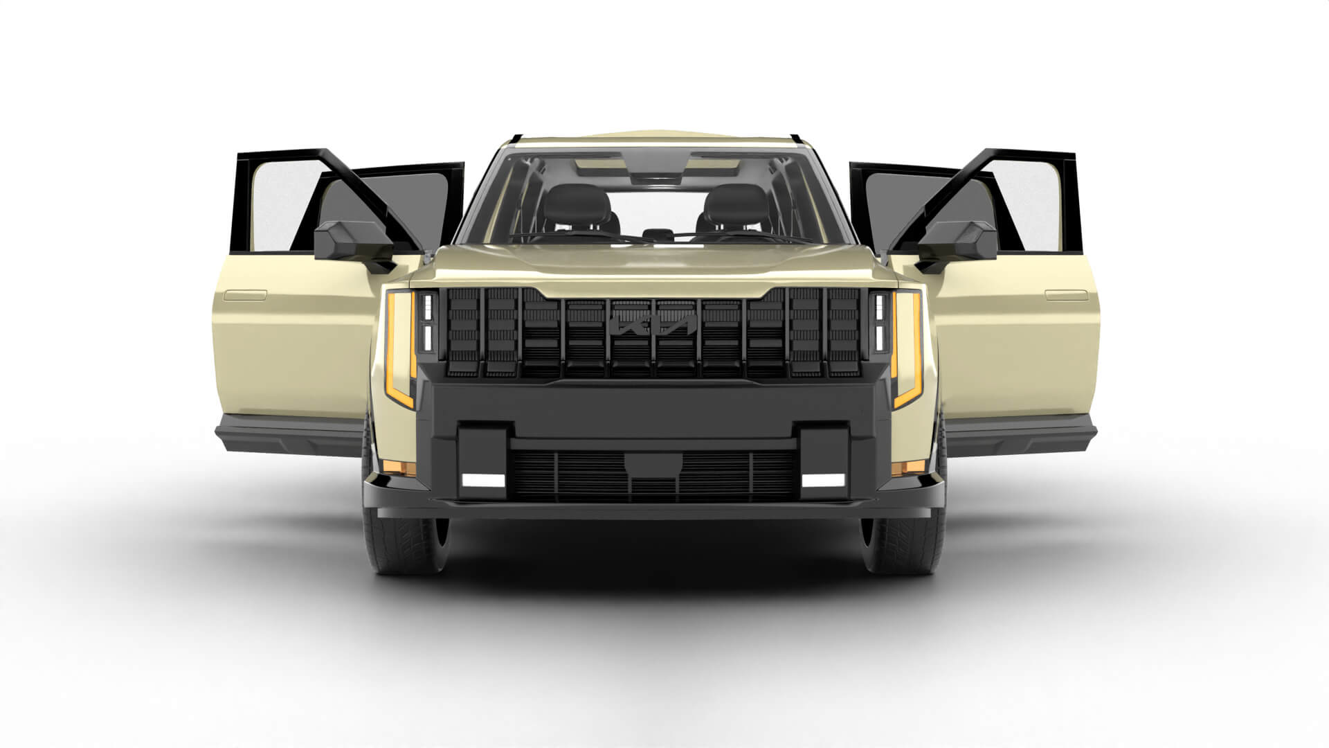 Kia Telluride X-Line SX 2027 HQ 3D Model