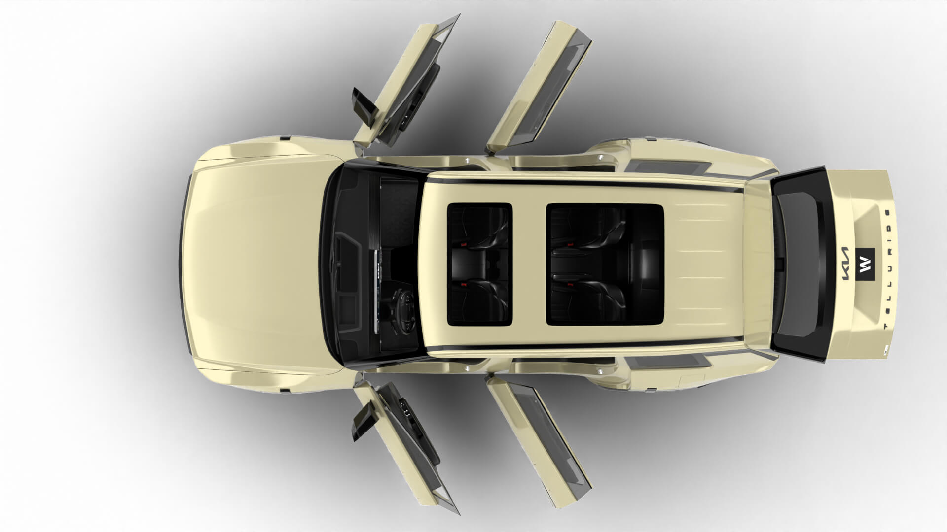 Kia Telluride X-Line SX 2027 HQ 3D Model