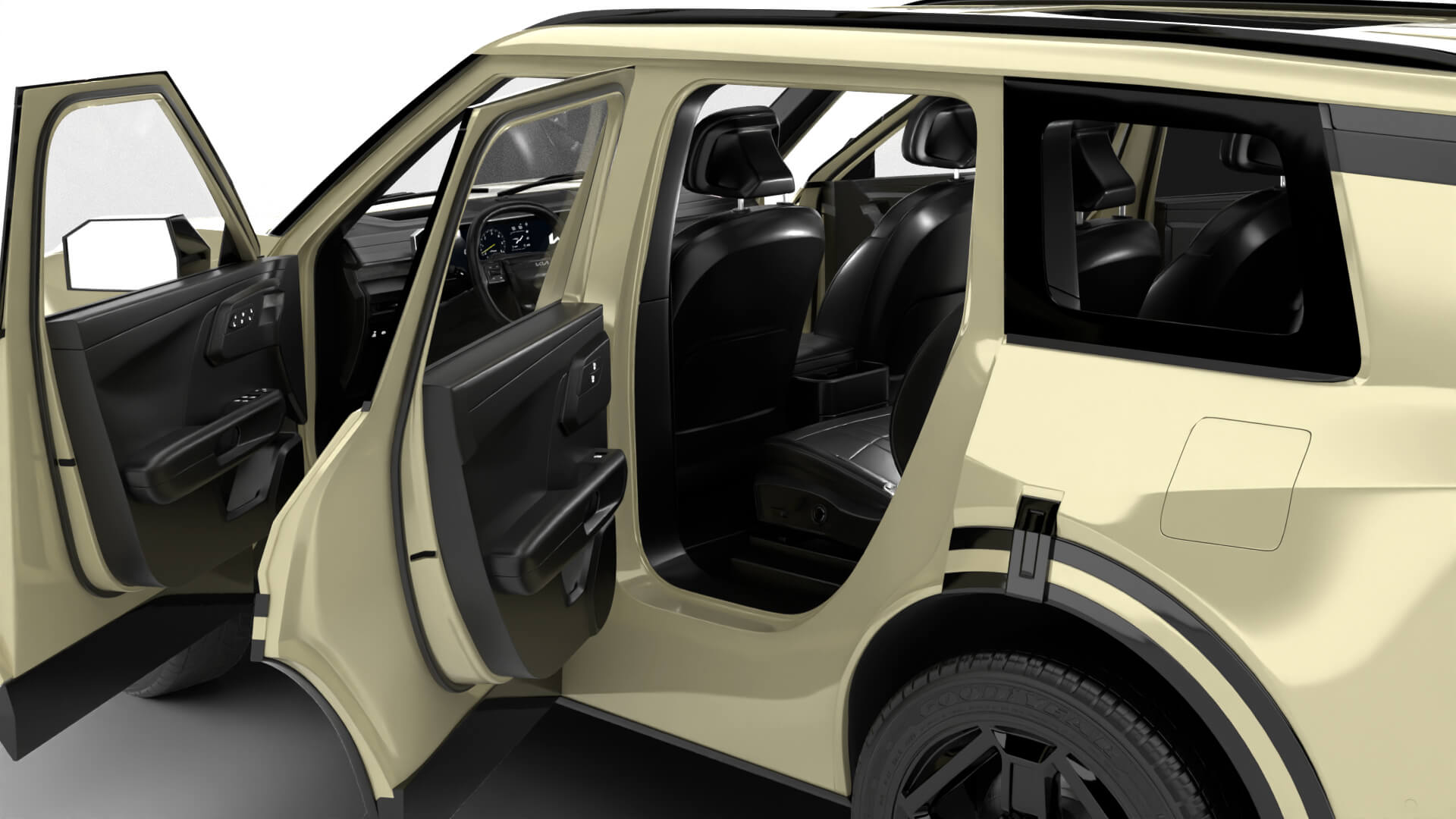 Kia Telluride X-Line SX 2027 HQ 3D Model