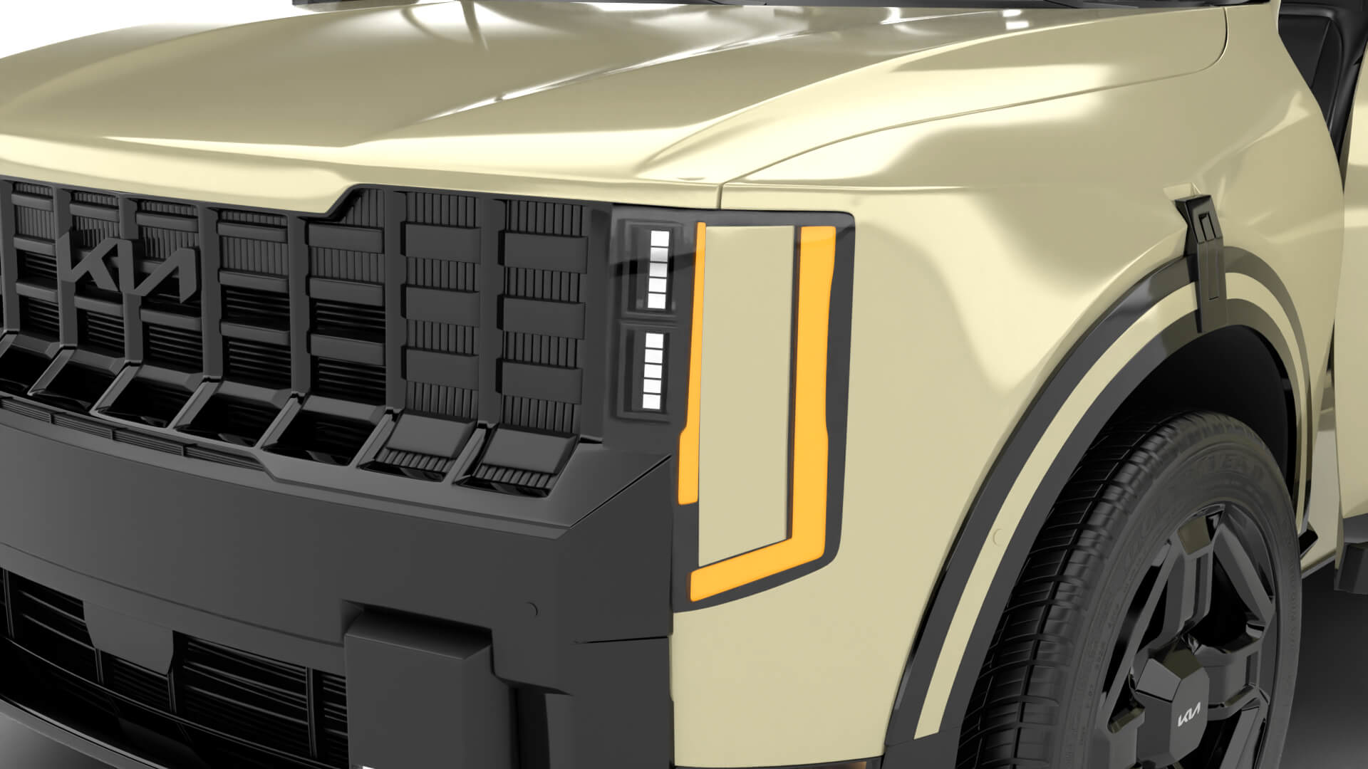 Kia Telluride X-Line SX 2027 HQ 3D Model
