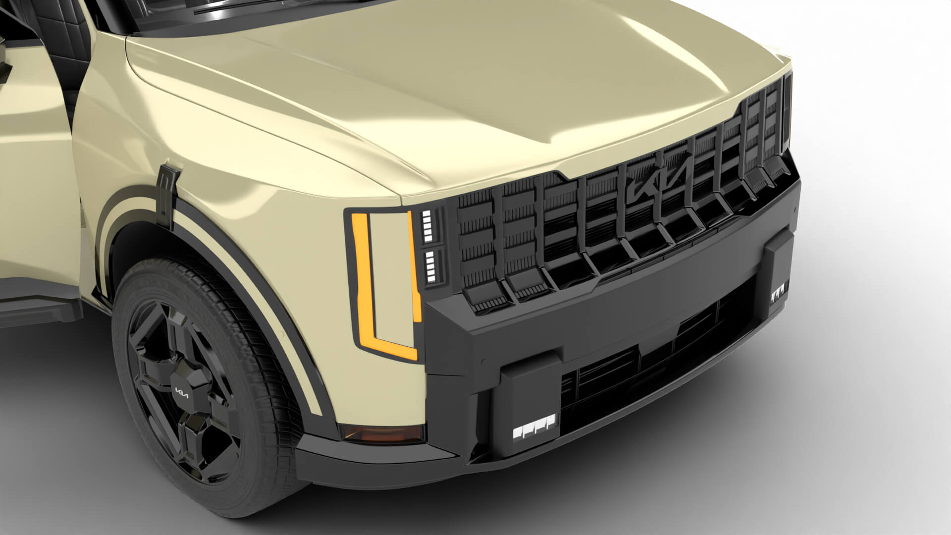 Kia Telluride X-Line SX 2027 HQ 3D Model