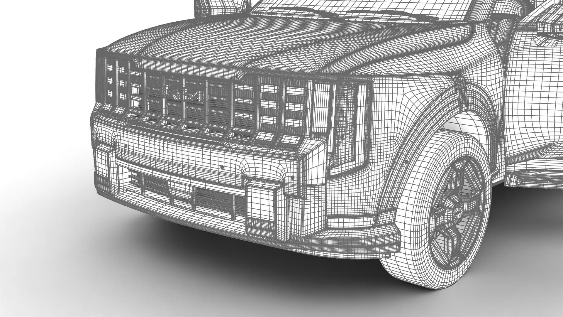 Kia Telluride X-Line SX 2027 HQ 3D Model