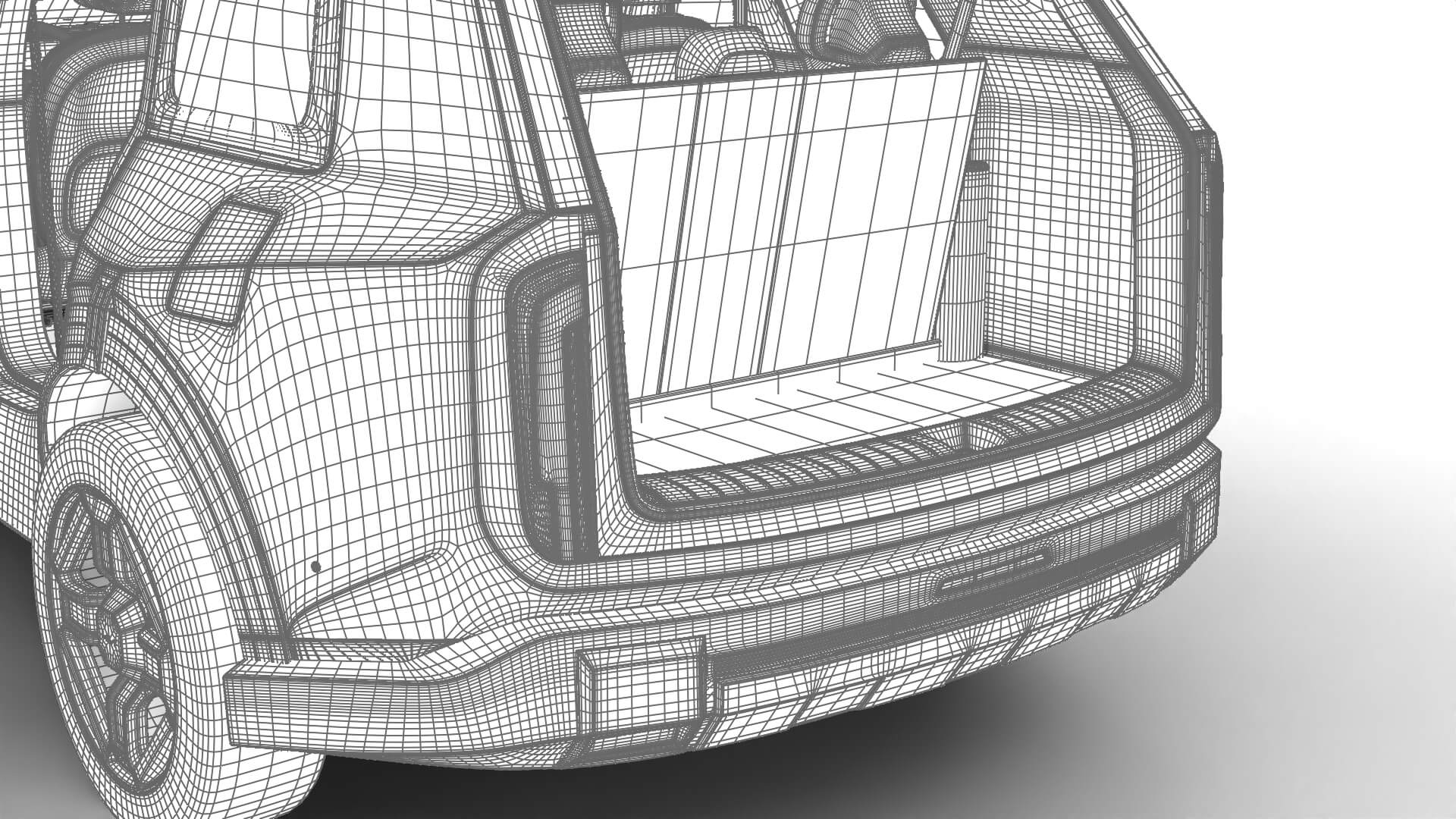 Kia Telluride X-Line SX 2027 HQ 3D Model