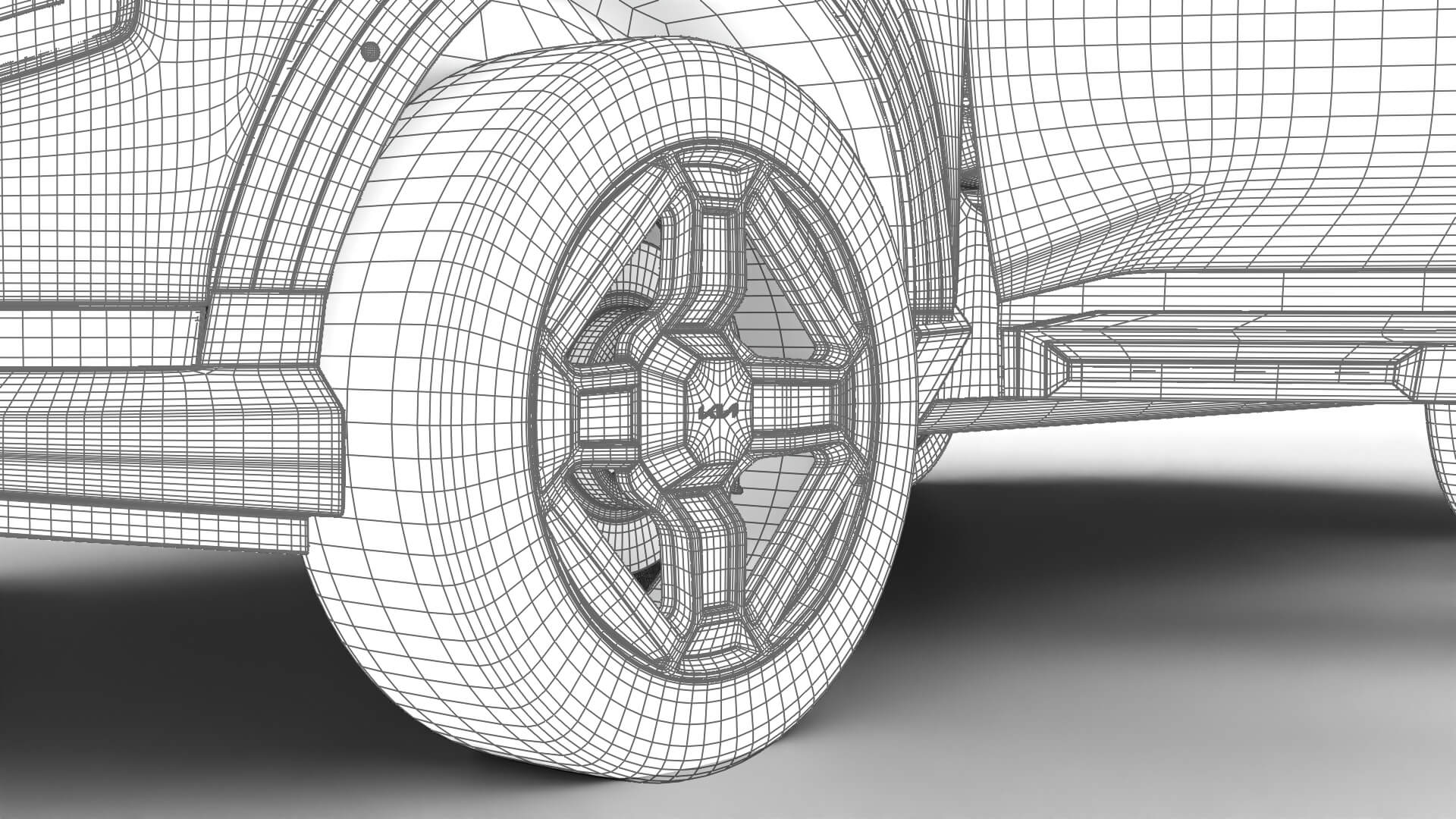 Kia Telluride X-Line SX 2027 HQ 3D Model