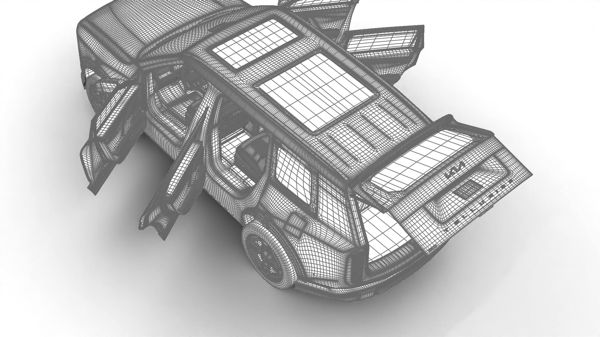 Kia Telluride X-Line SX 2027 HQ 3D Model