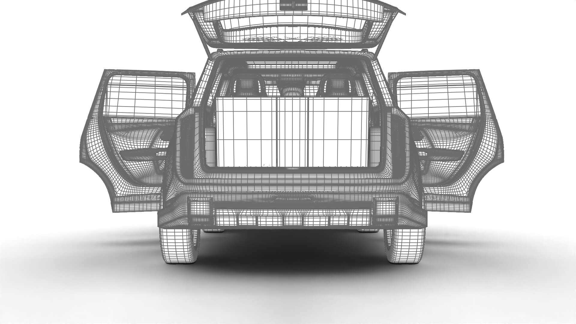Kia Telluride X-Line SX 2027 HQ 3D Model