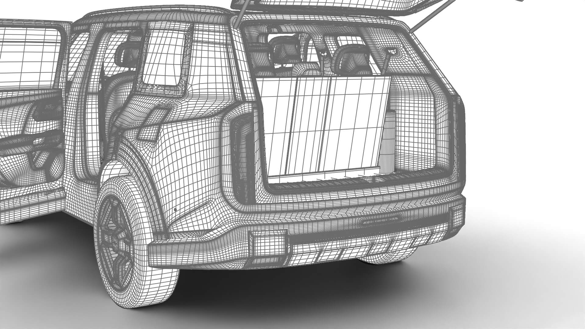 Kia Telluride X-Line SX 2027 HQ 3D Model