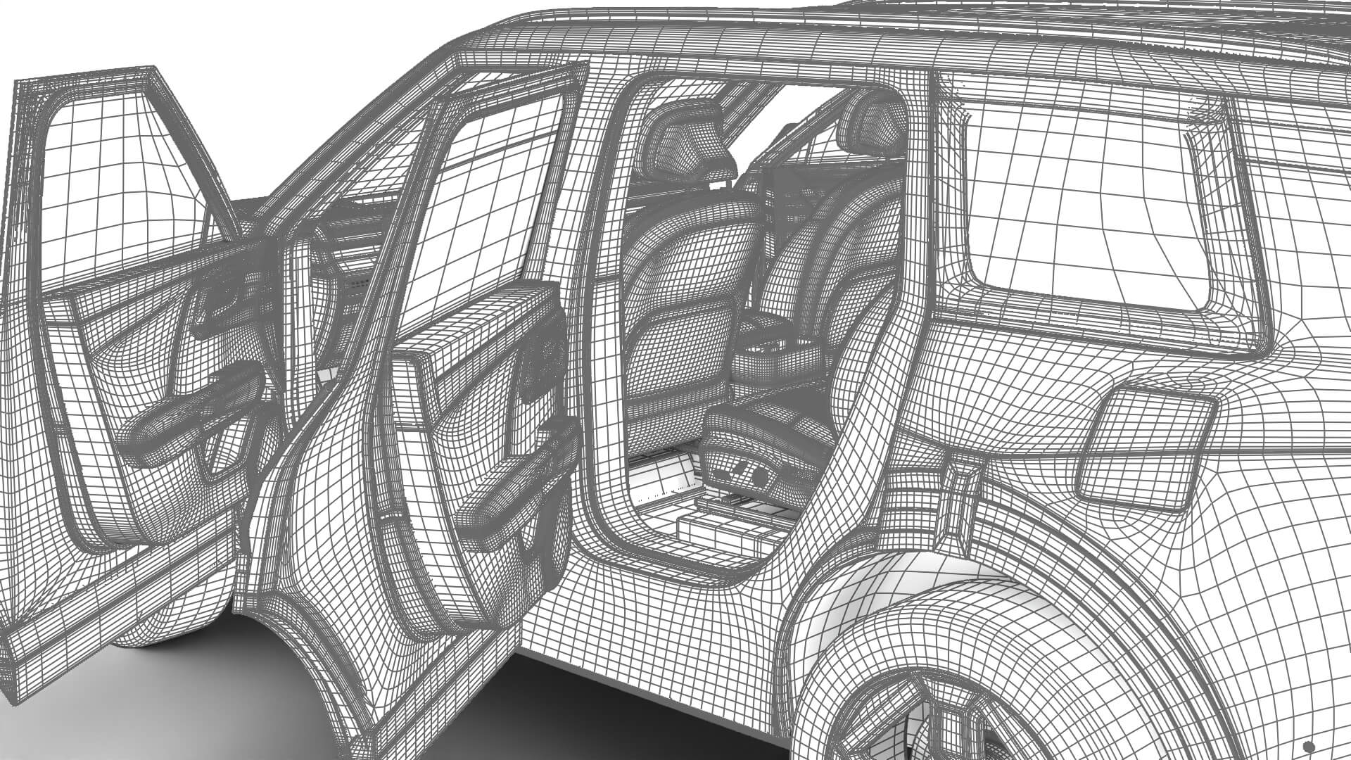 Kia Telluride X-Line SX 2027 HQ 3D Model