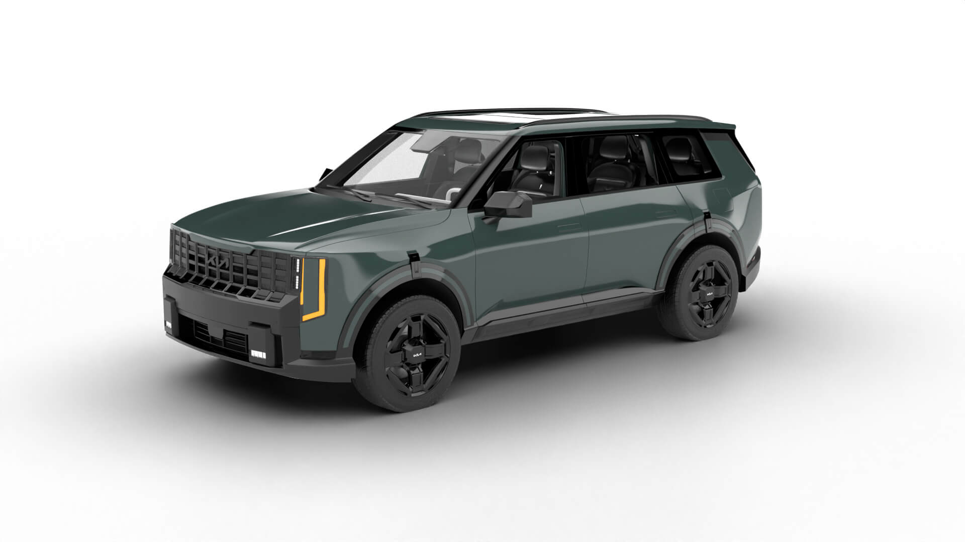 Kia Telluride X-Line SX 2027 3D Model