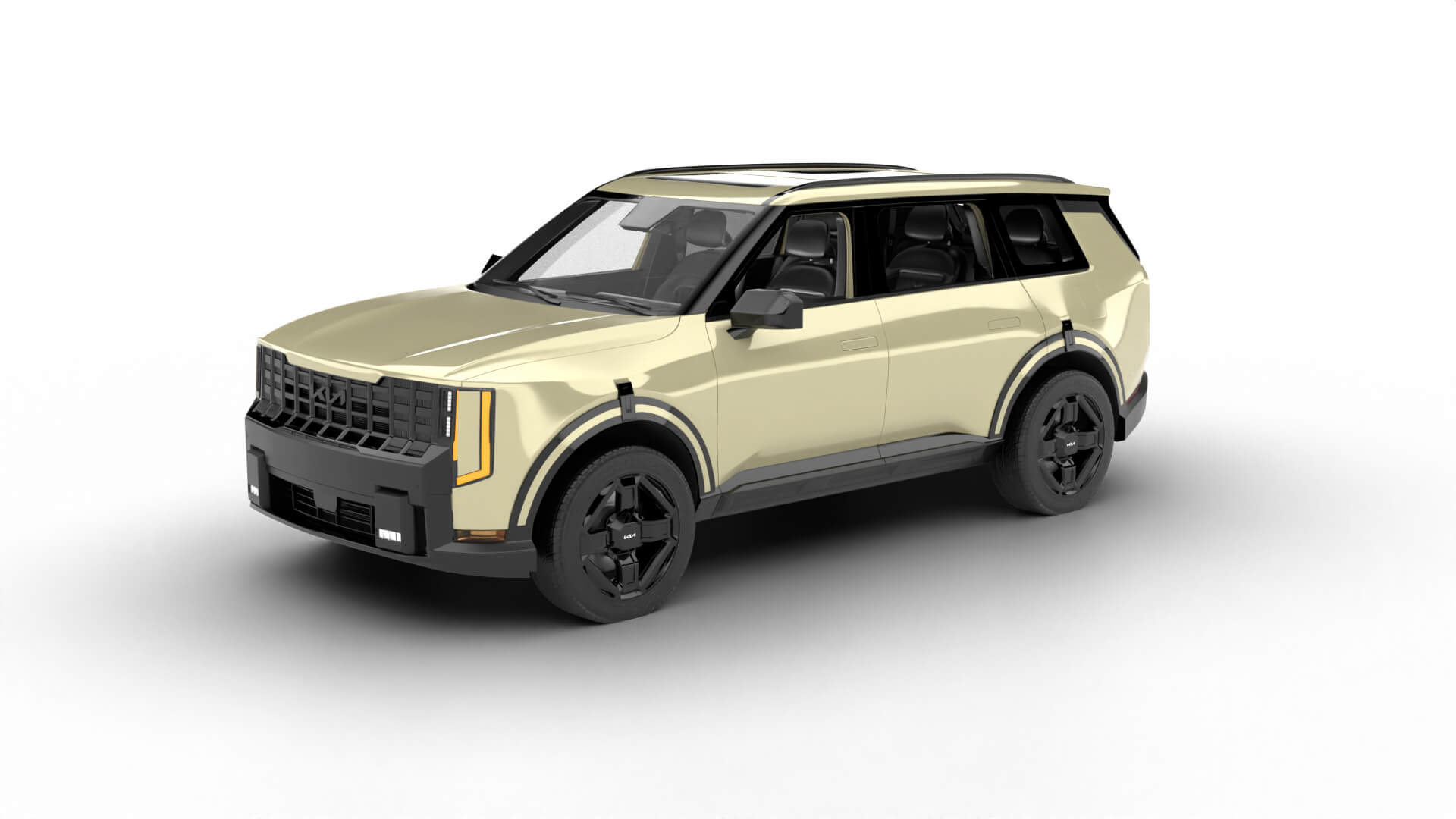 Kia Telluride X-Line SX 2027 3D Model