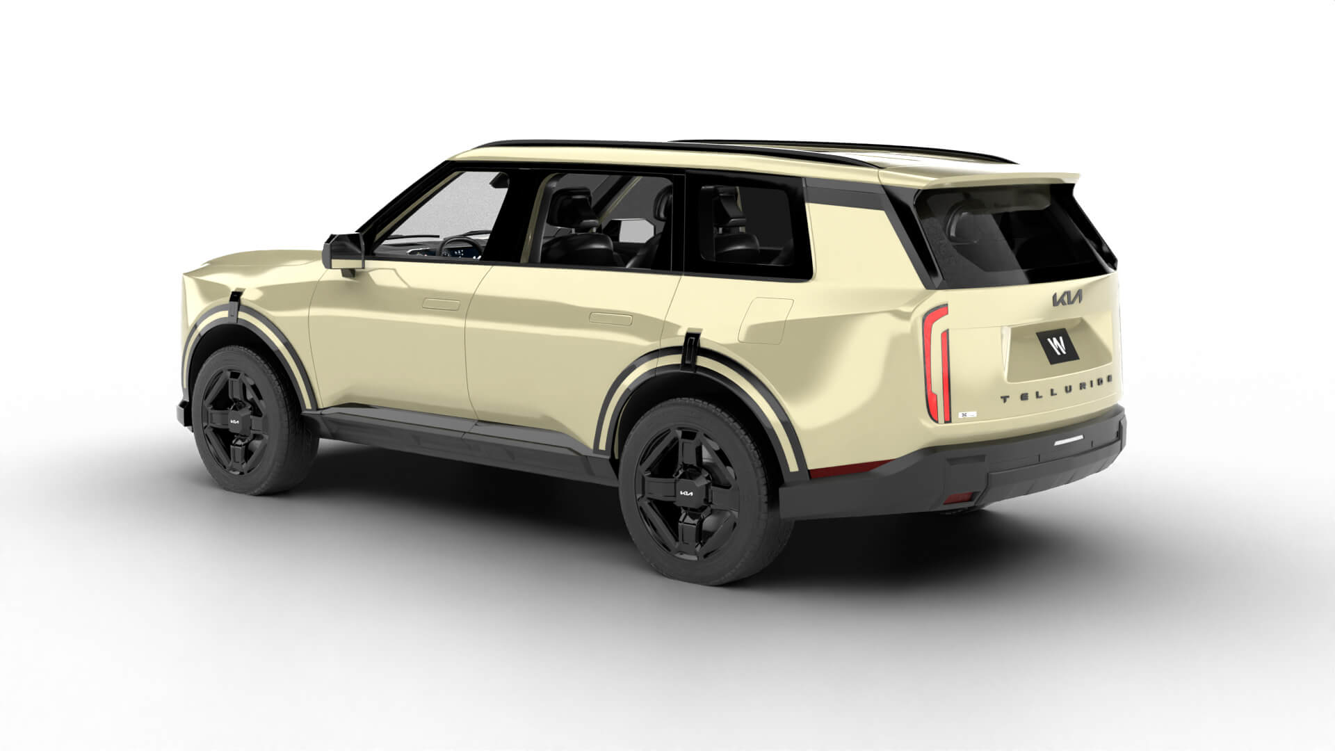 Kia Telluride X-Line SX 2027 3D Model