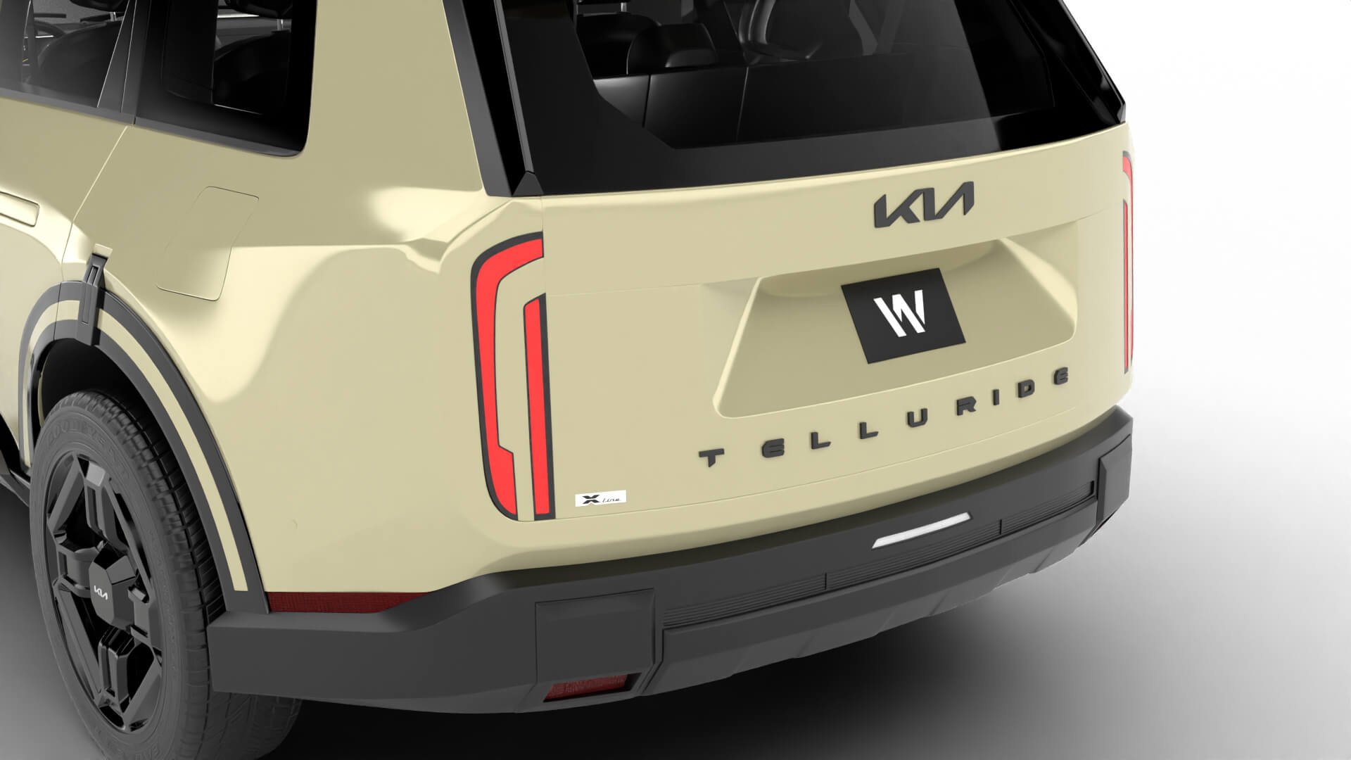 Kia Telluride X-Line SX 2027 3D Model