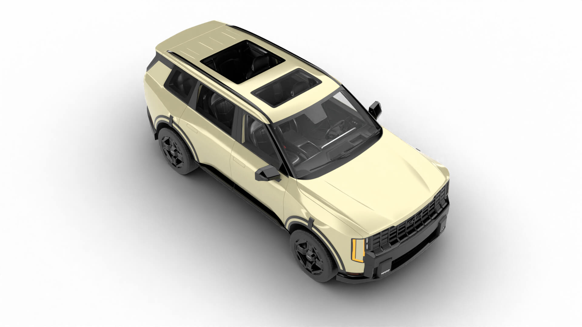 Kia Telluride X-Line SX 2027 3D Model