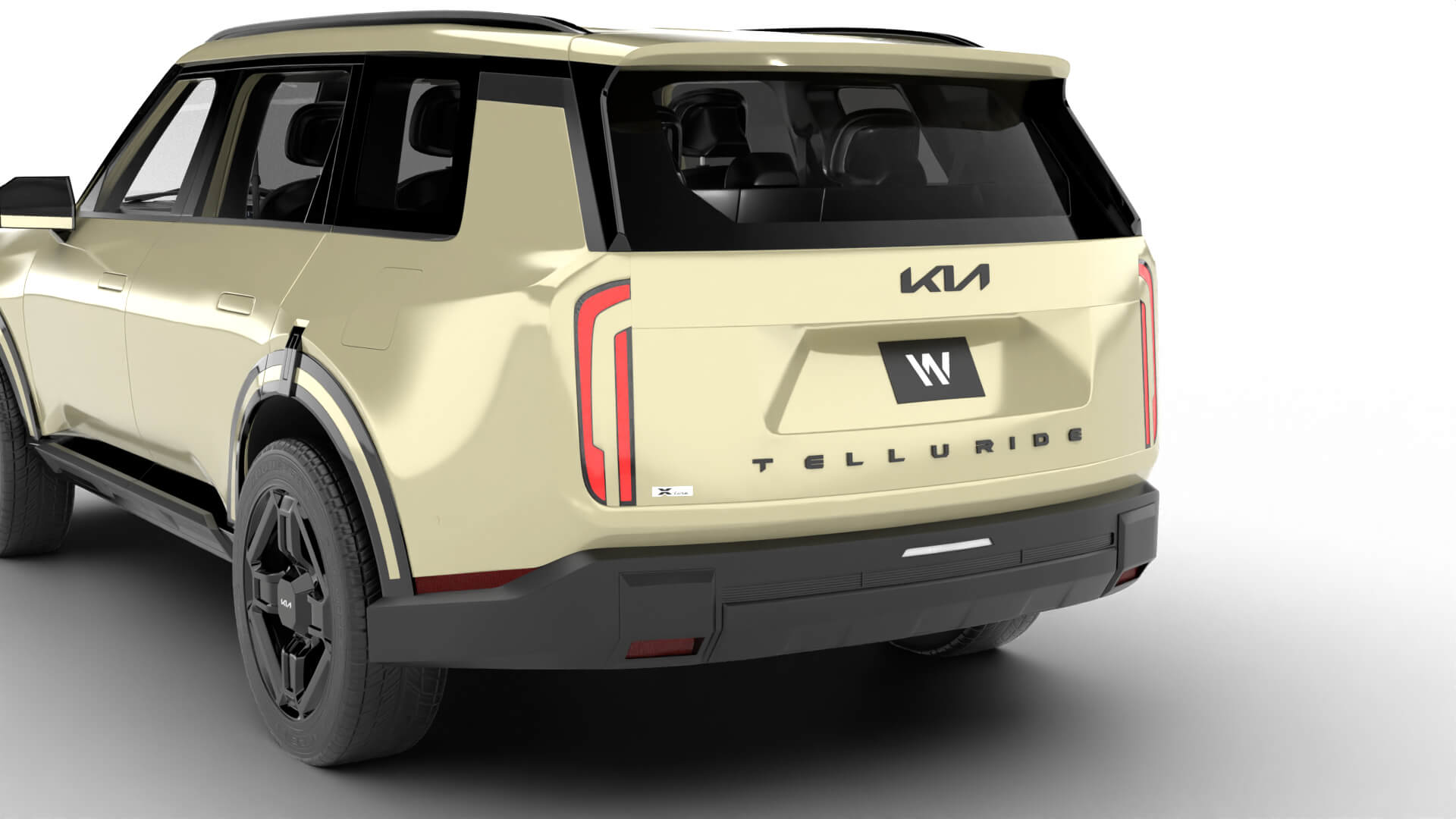 Kia Telluride X-Line SX 2027 3D Model