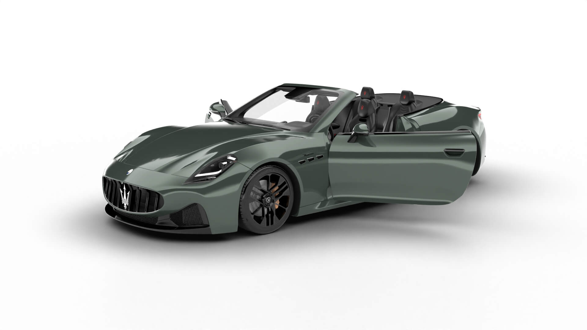 Maserati GranCabrio Modena 2025 HQ 3D Model