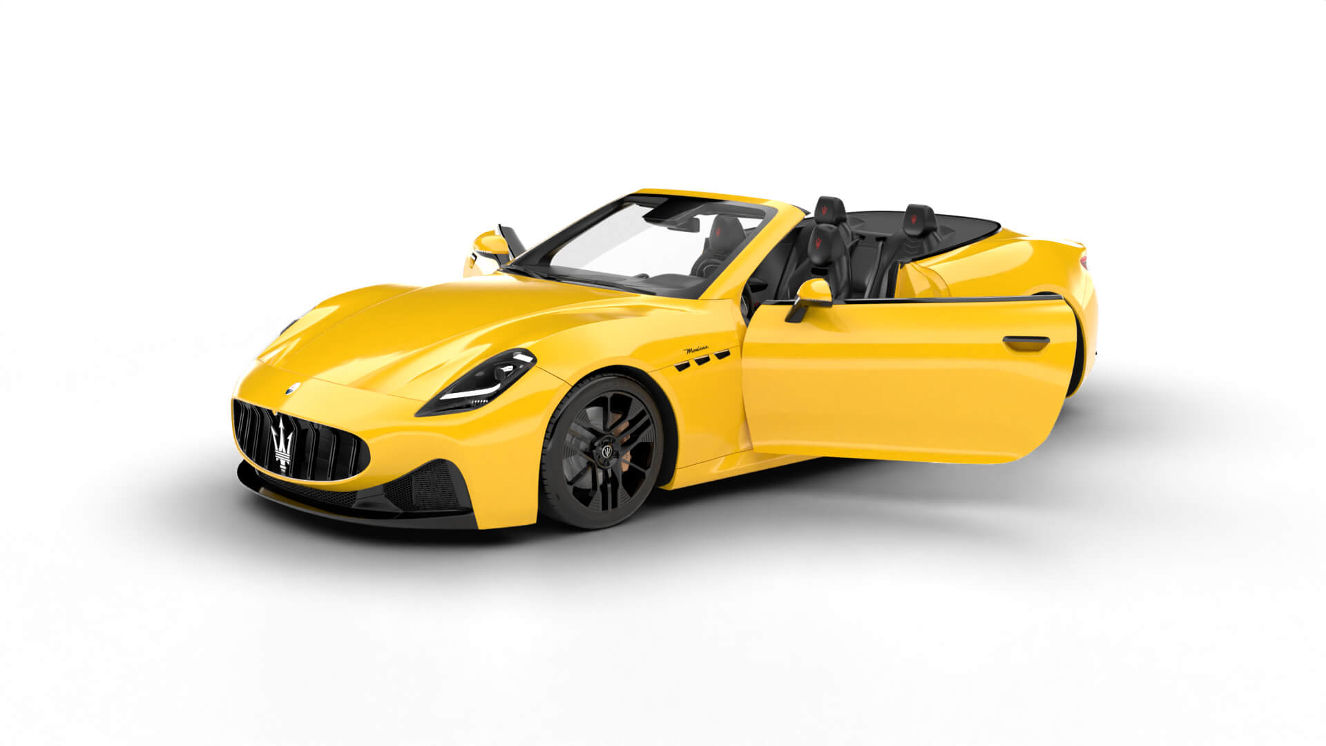 Maserati GranCabrio Modena 2025 HQ 3D Model
