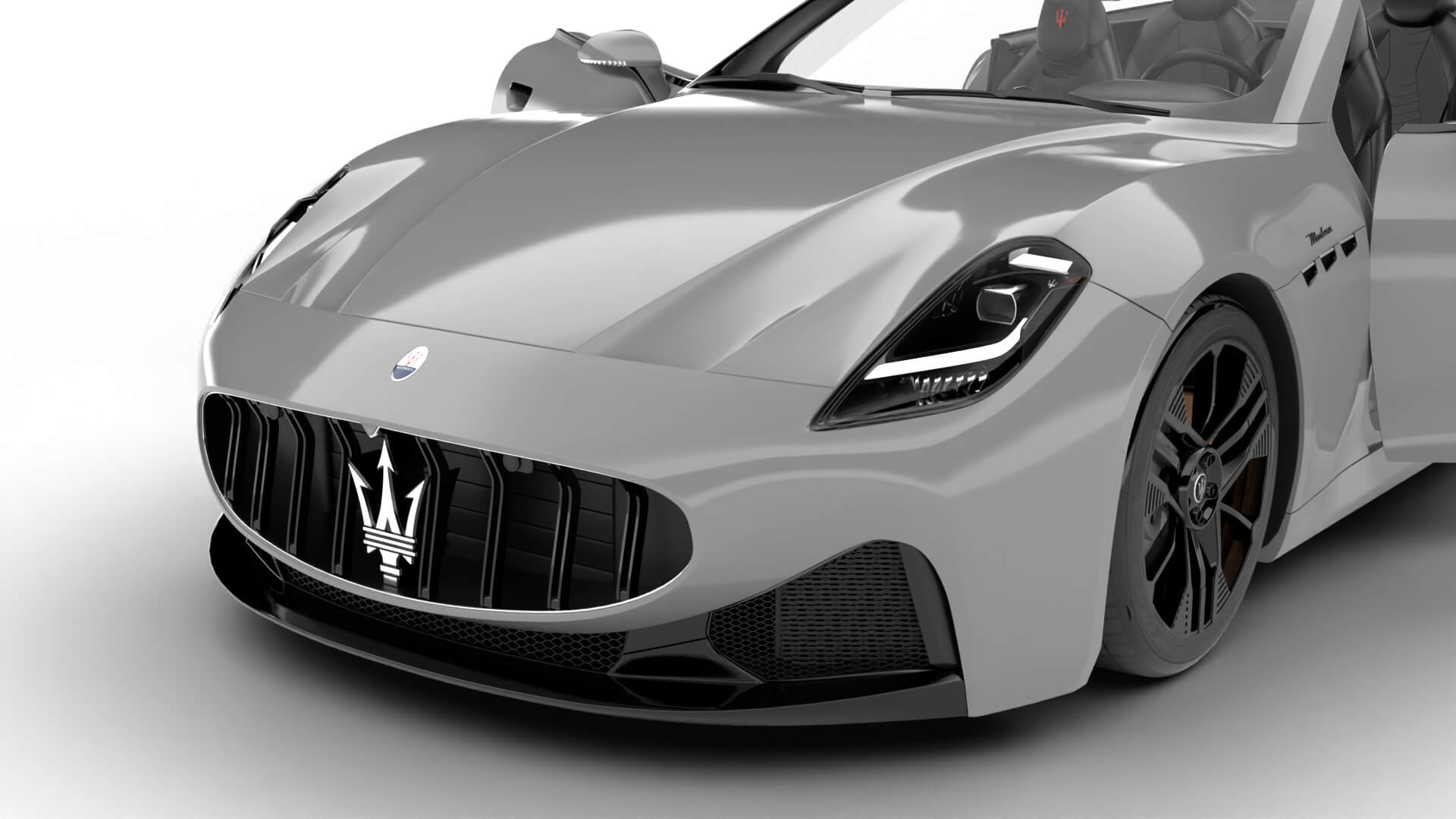 Maserati GranCabrio Modena 2025 HQ 3D Model
