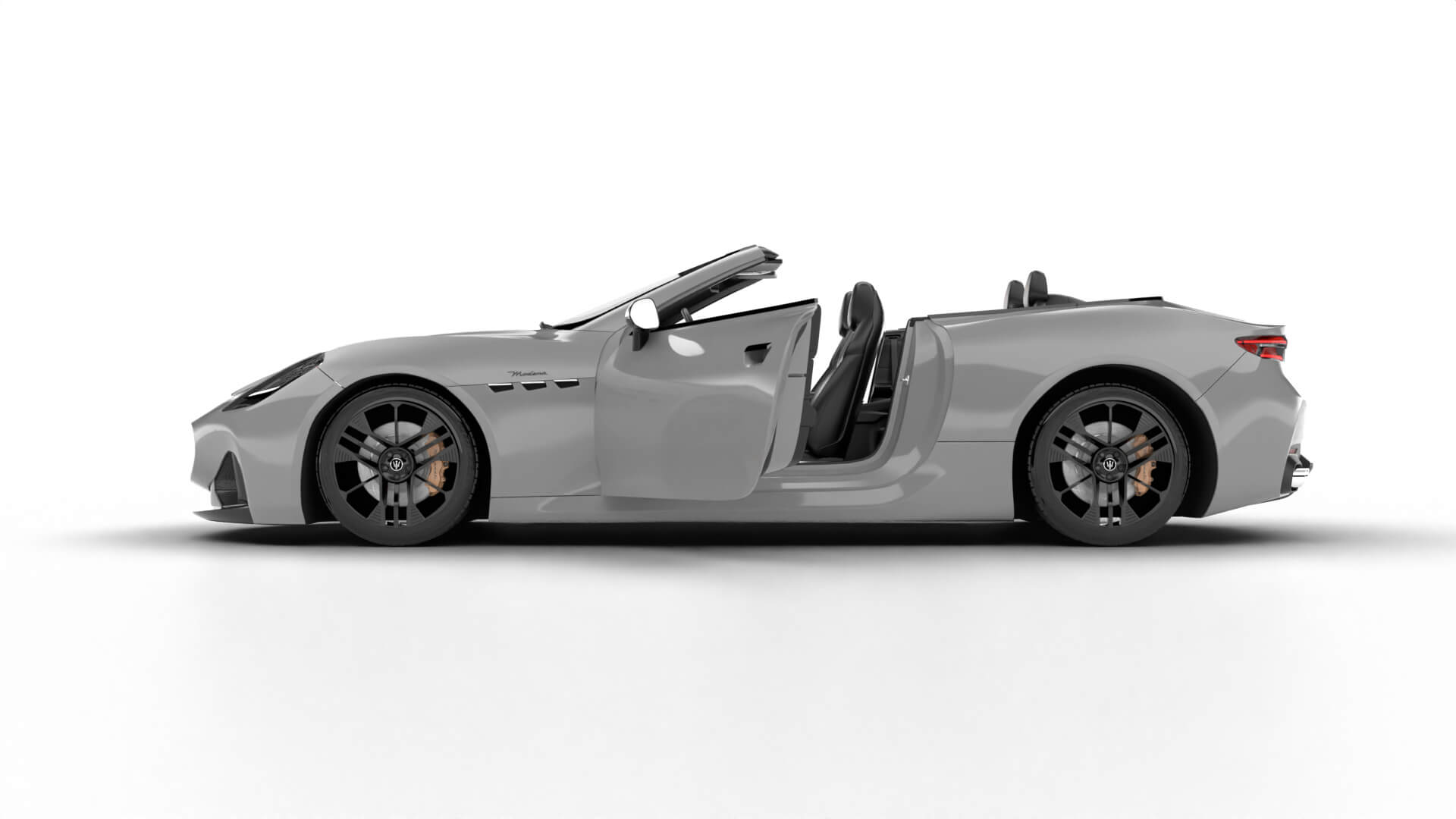 Maserati GranCabrio Modena 2025 HQ 3D Model