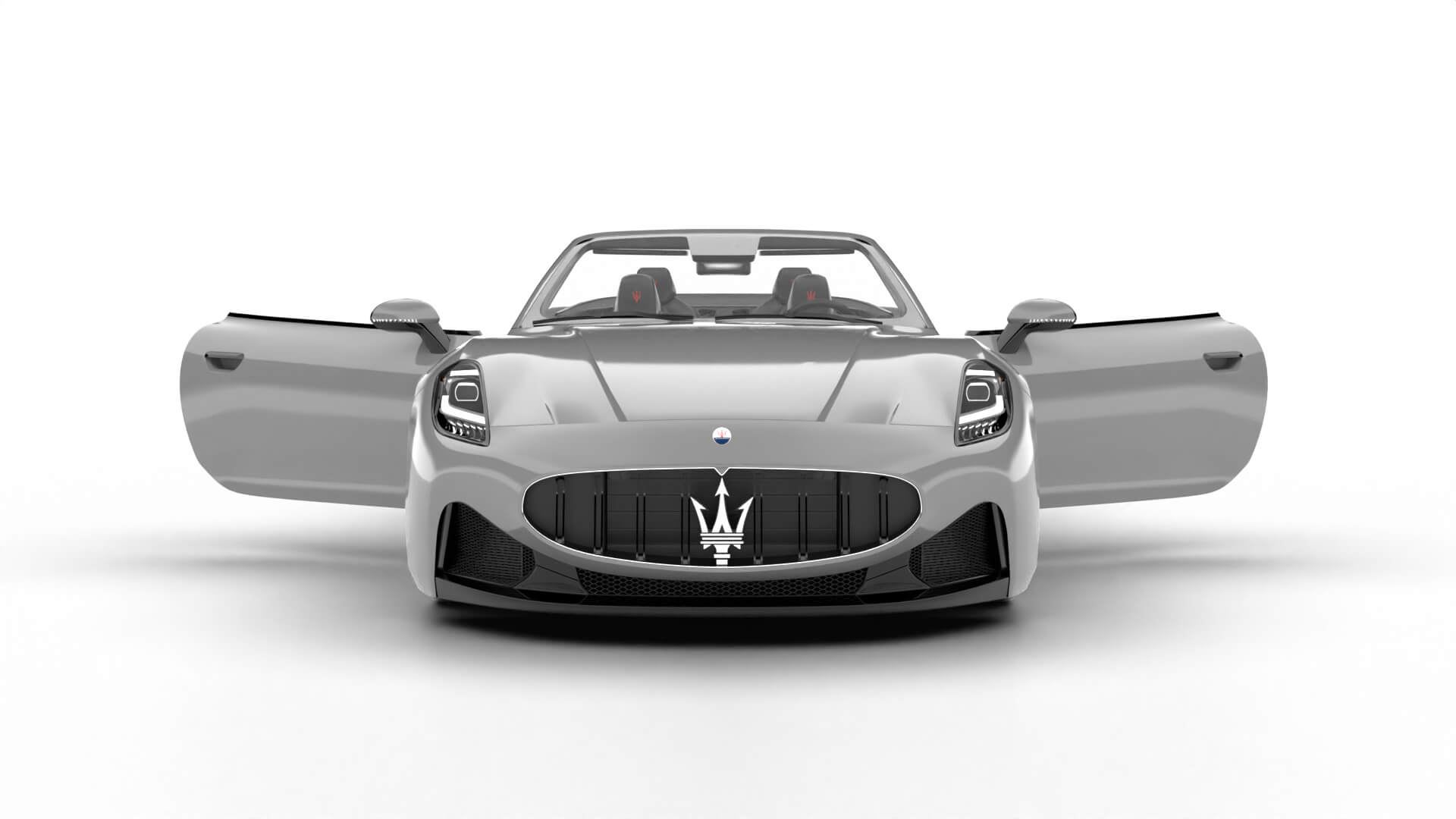 Maserati GranCabrio Modena 2025 HQ 3D Model