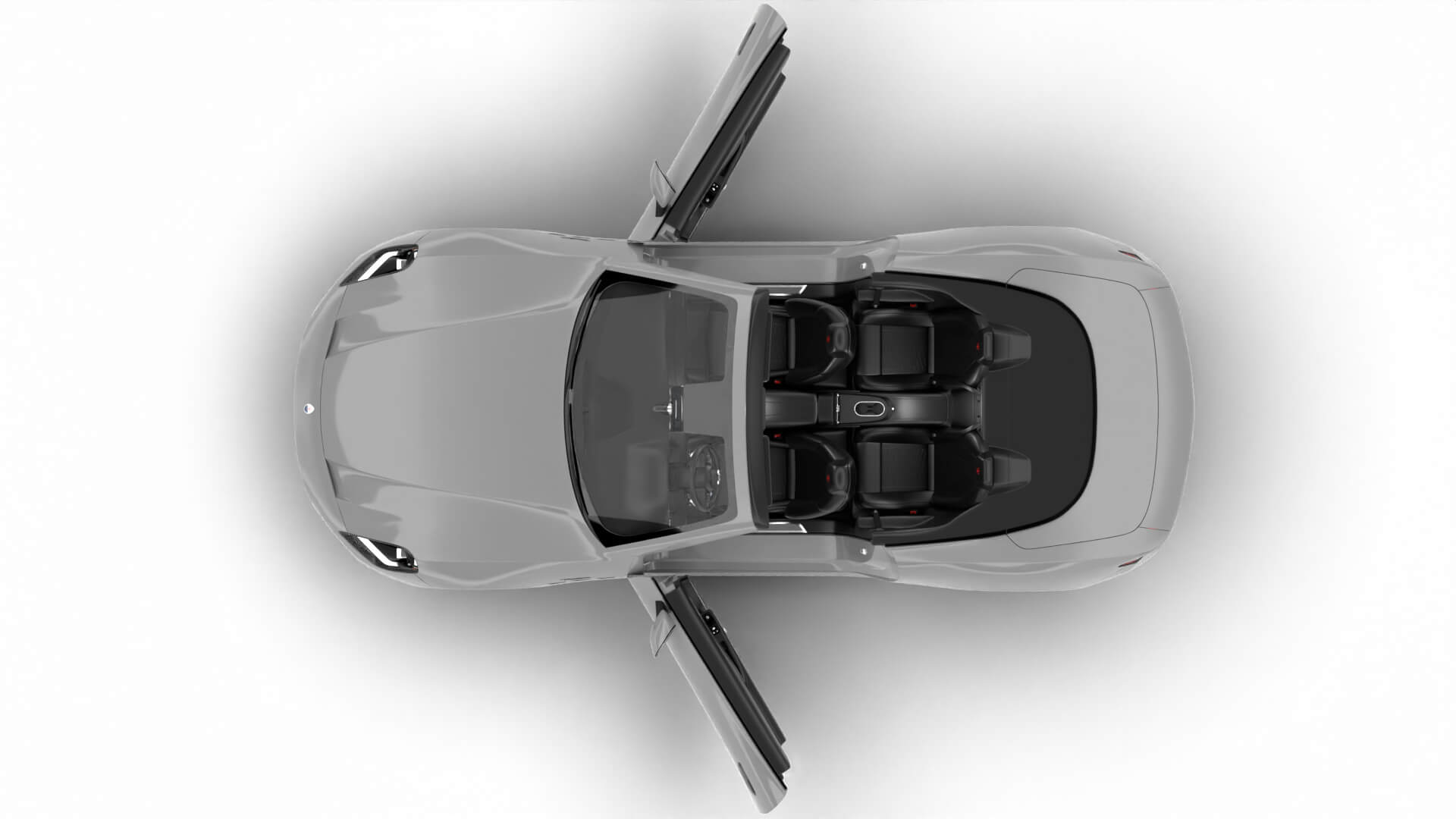 Maserati GranCabrio Modena 2025 HQ 3D Model