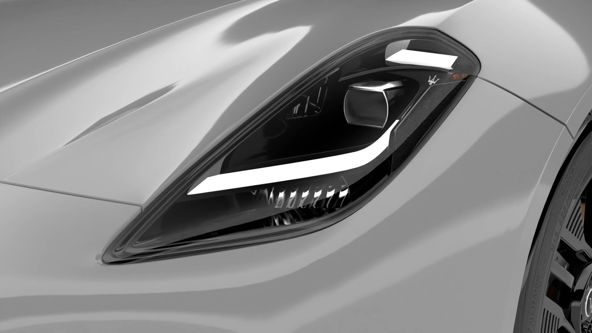 Maserati GranCabrio Modena 2025 HQ 3D Model