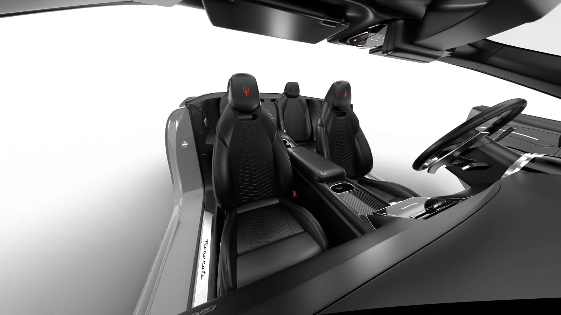 Maserati GranCabrio Modena 2025 HQ 3D Model